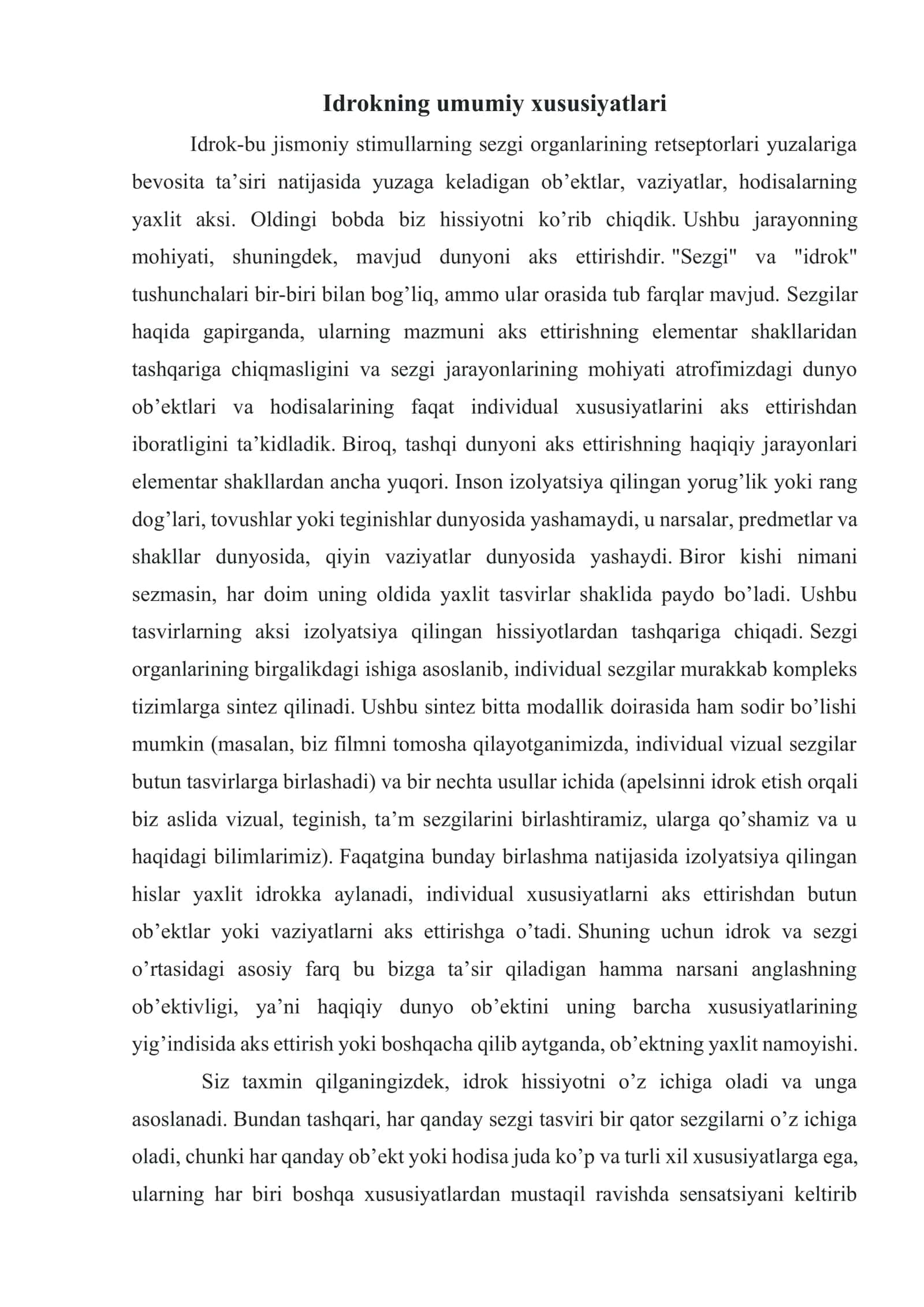 UMUMIY PSIXOLOGIYA FANIDAN 1-MUSTAQIL TALIM TOPSHIRIGI 2