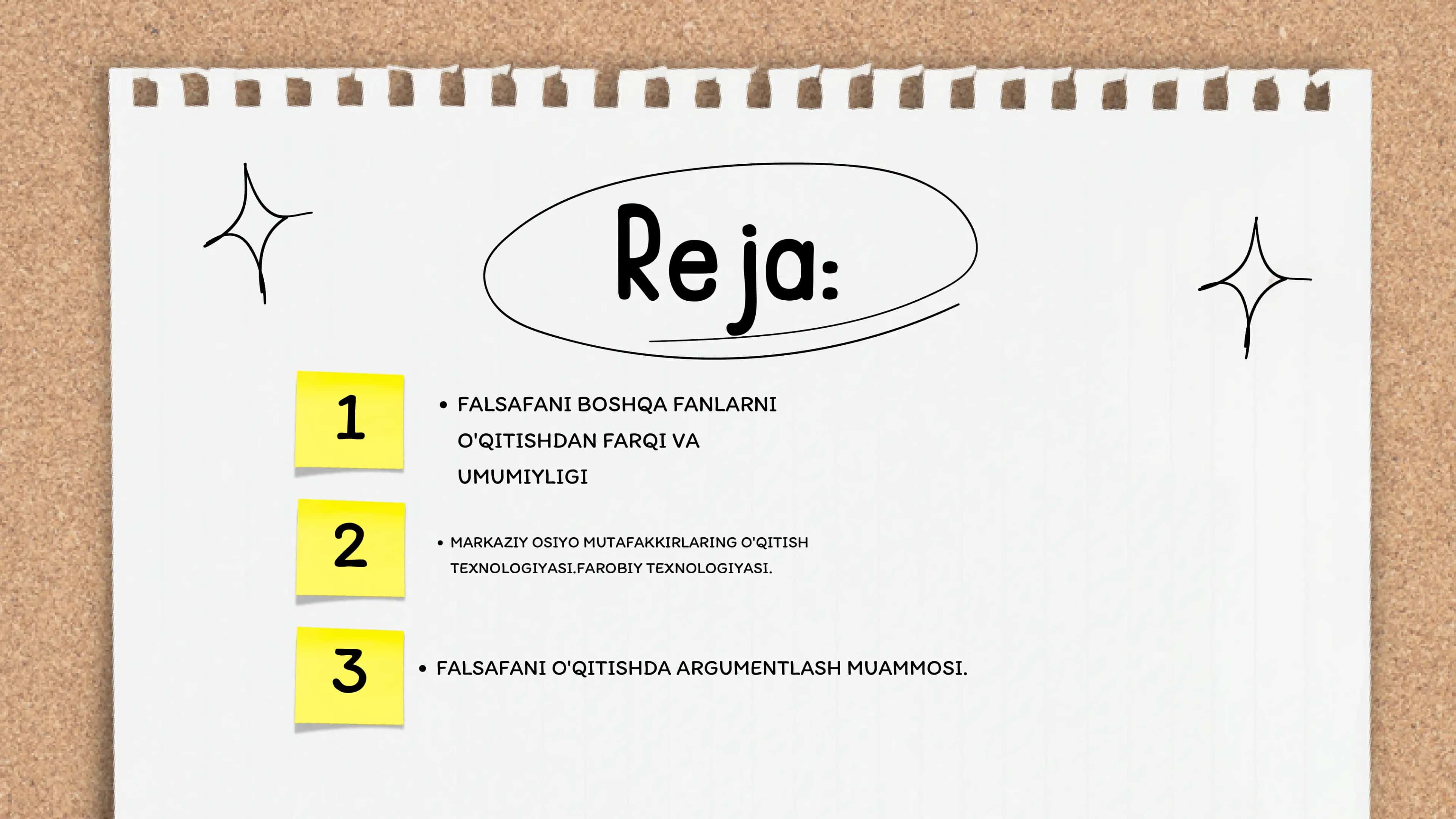 Falsafani o'qitish metodikasi 2