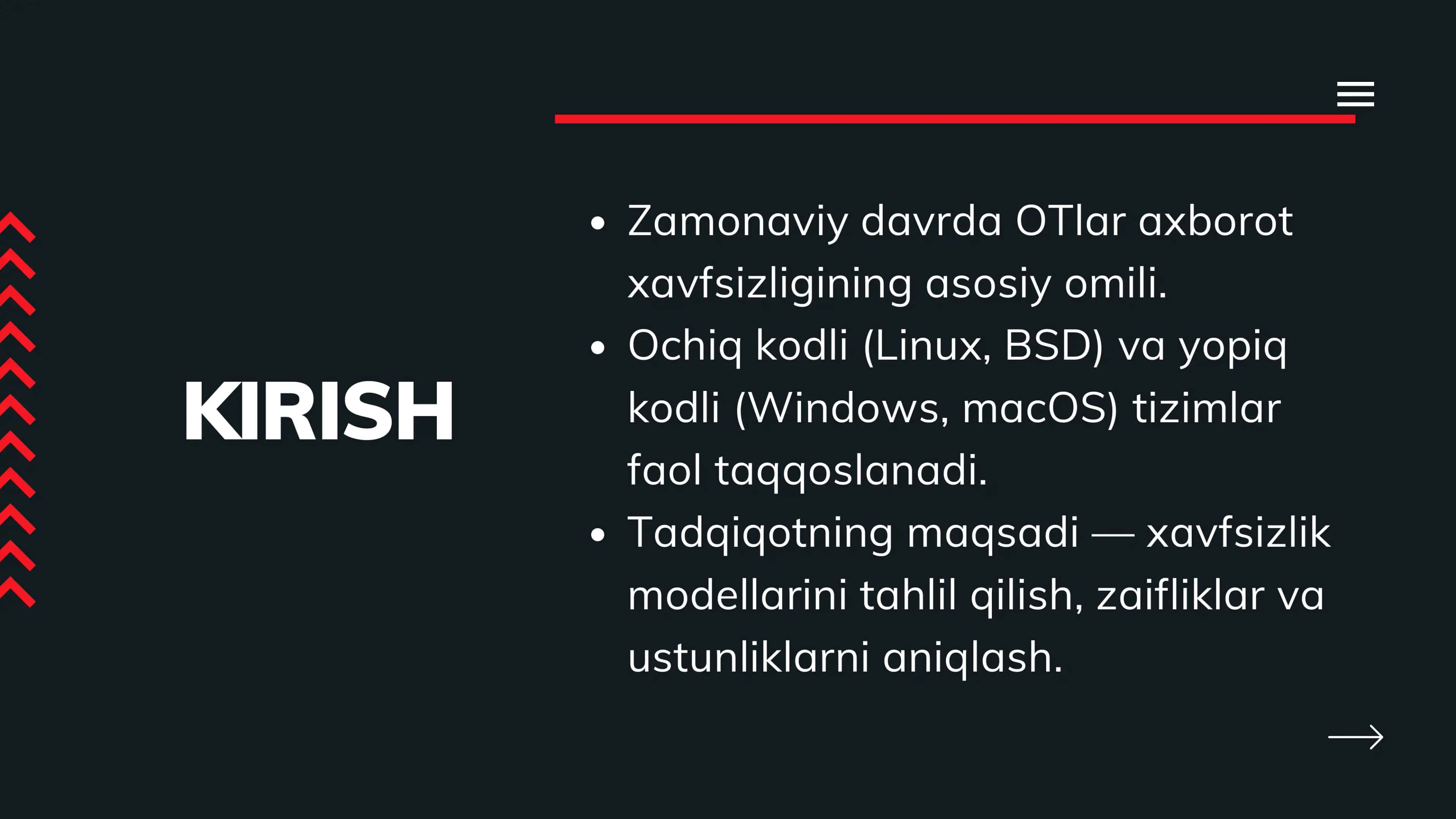 Ochiq va Yopiq Kodli Operatsion Tizimlar 2
