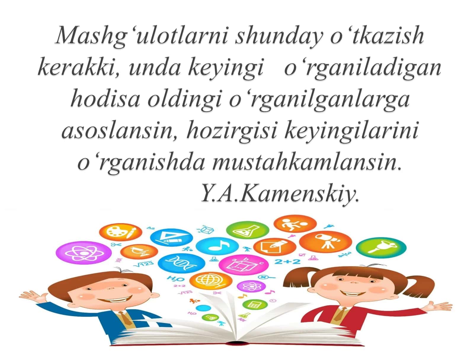 O‘zbek tili o‘qitish metodlari va til darslarining tiplari 2