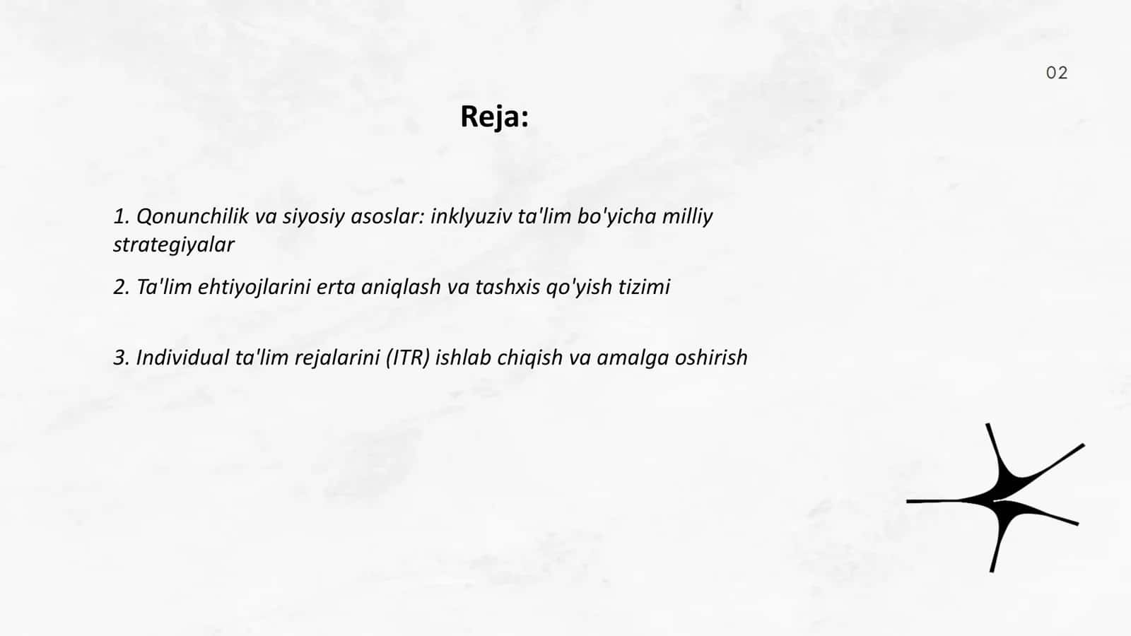 ALOHIDA TA’LIM EHTIYOJLARI BO’LGAN BOLALARNI SAMARALI INKLYUZIV TA’LIM OLISHINING ASOSIY SHARTLARI 2