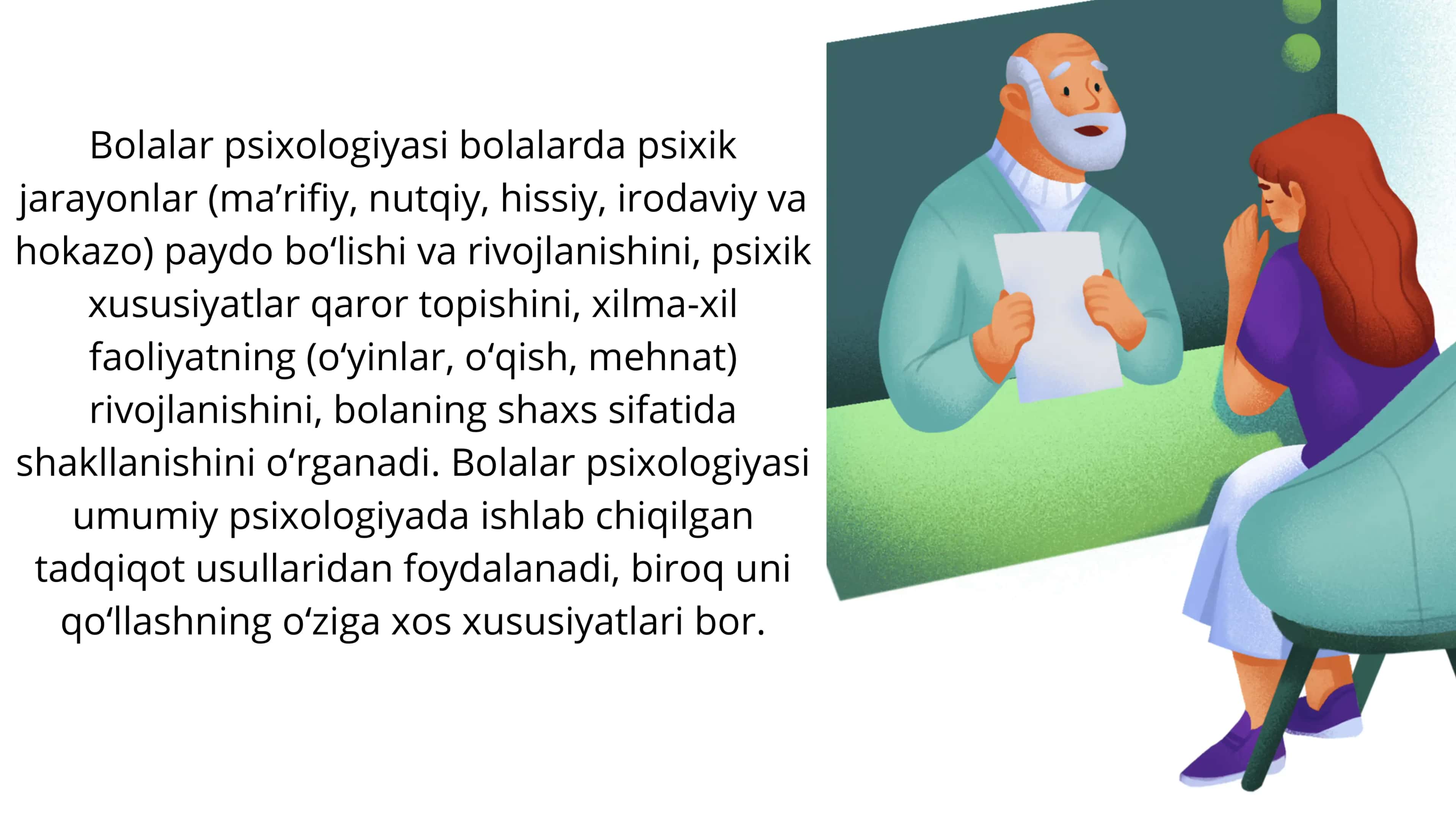 Bolani psixologik taraqiyotiga tasir etuvchi omillar 2