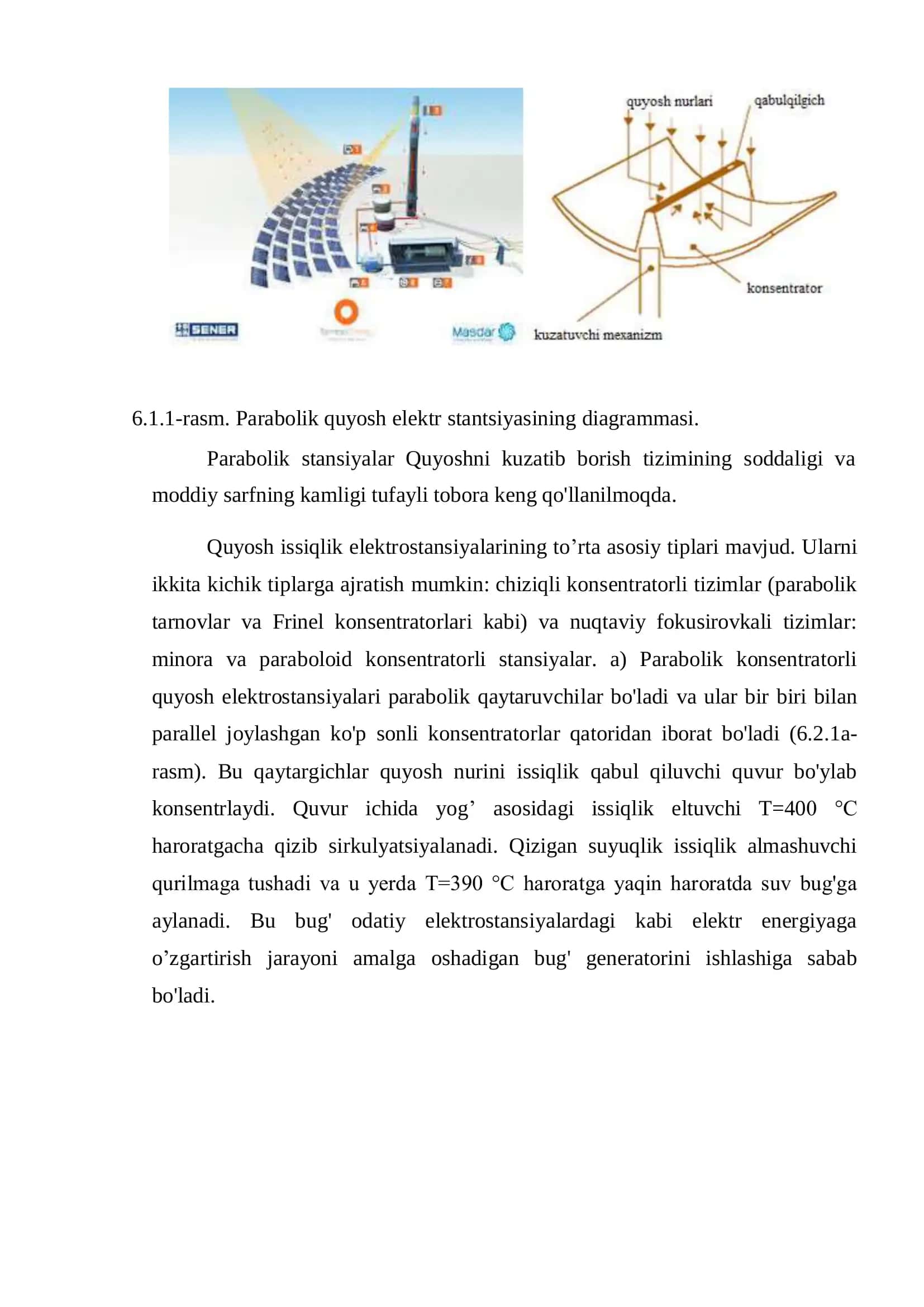 Quyosh konsentratorlari va ularning ishlash prinsipi 2