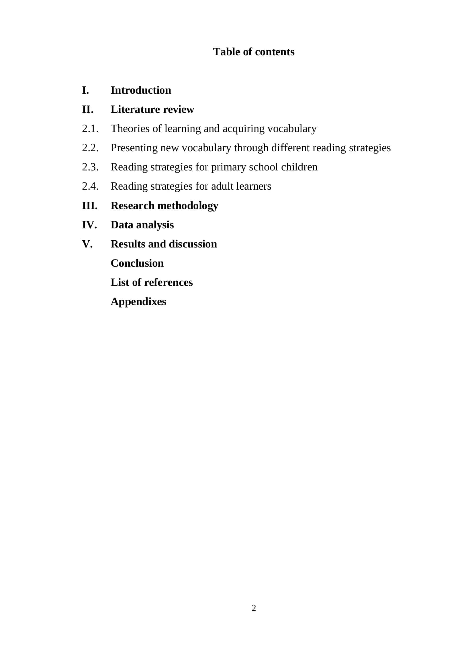 Enhancing vocabulary of EFL learners by means of different reading strategies 2