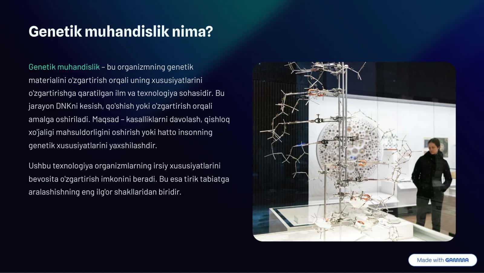 Genetik muhandislik: Inson salomatligi uchun xavflar 2