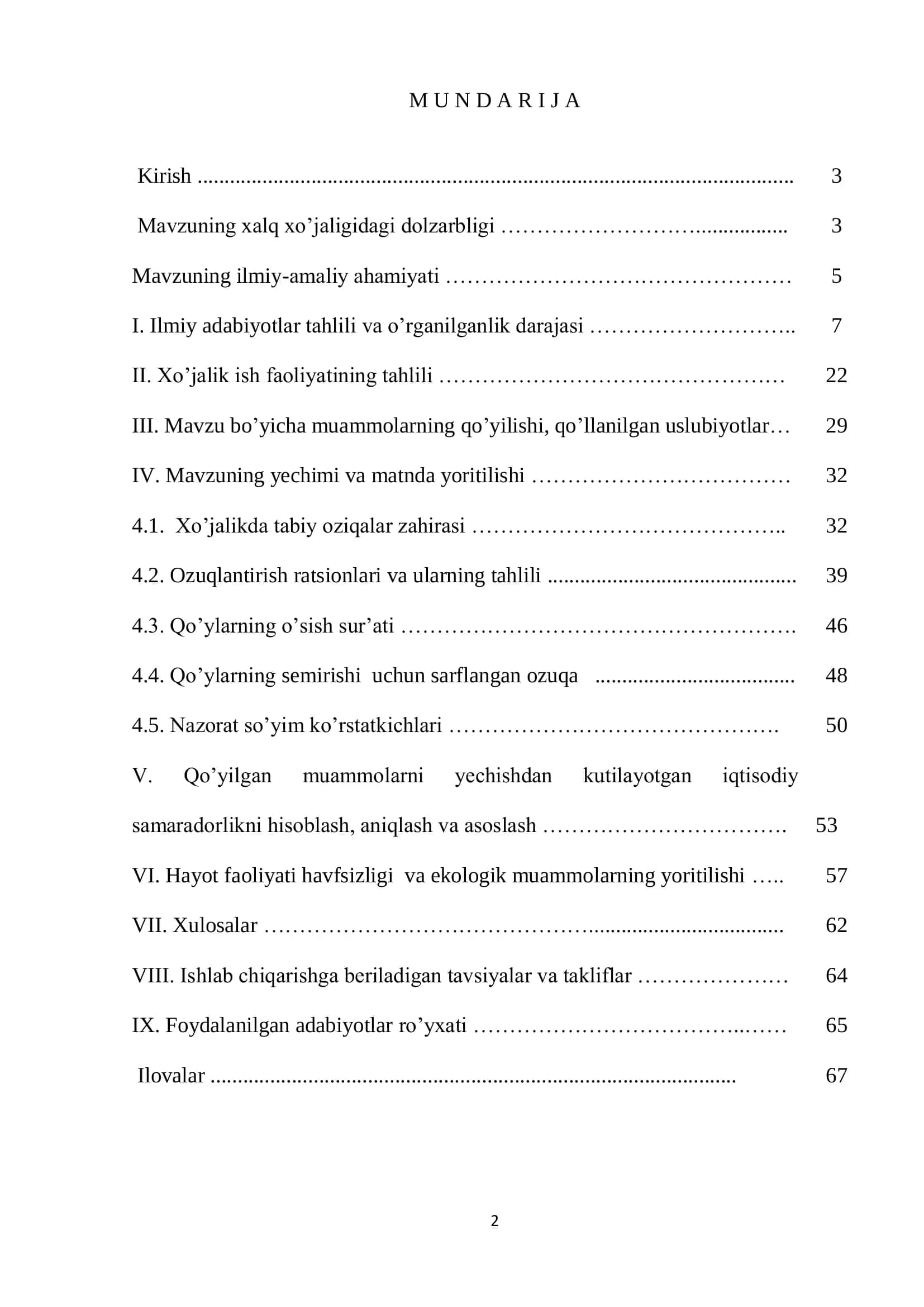 Qorako’l qo’ylarni bo’rdoqiga boqishda azotli maddalardan foydalanish samaradorligi 2
