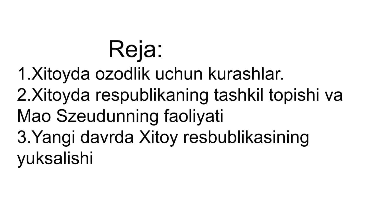 Osiyo va afrika xalqlari tarixi fanidan mustaqil ishi 2