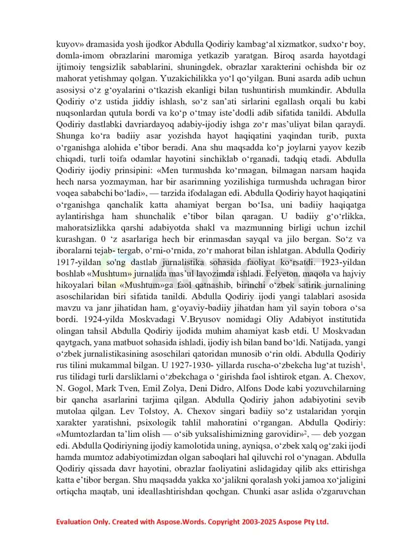 Abdulla Qodiriy va Cho'lpon ijodidagi ayollar obrazining qiyosiy tahlili 2