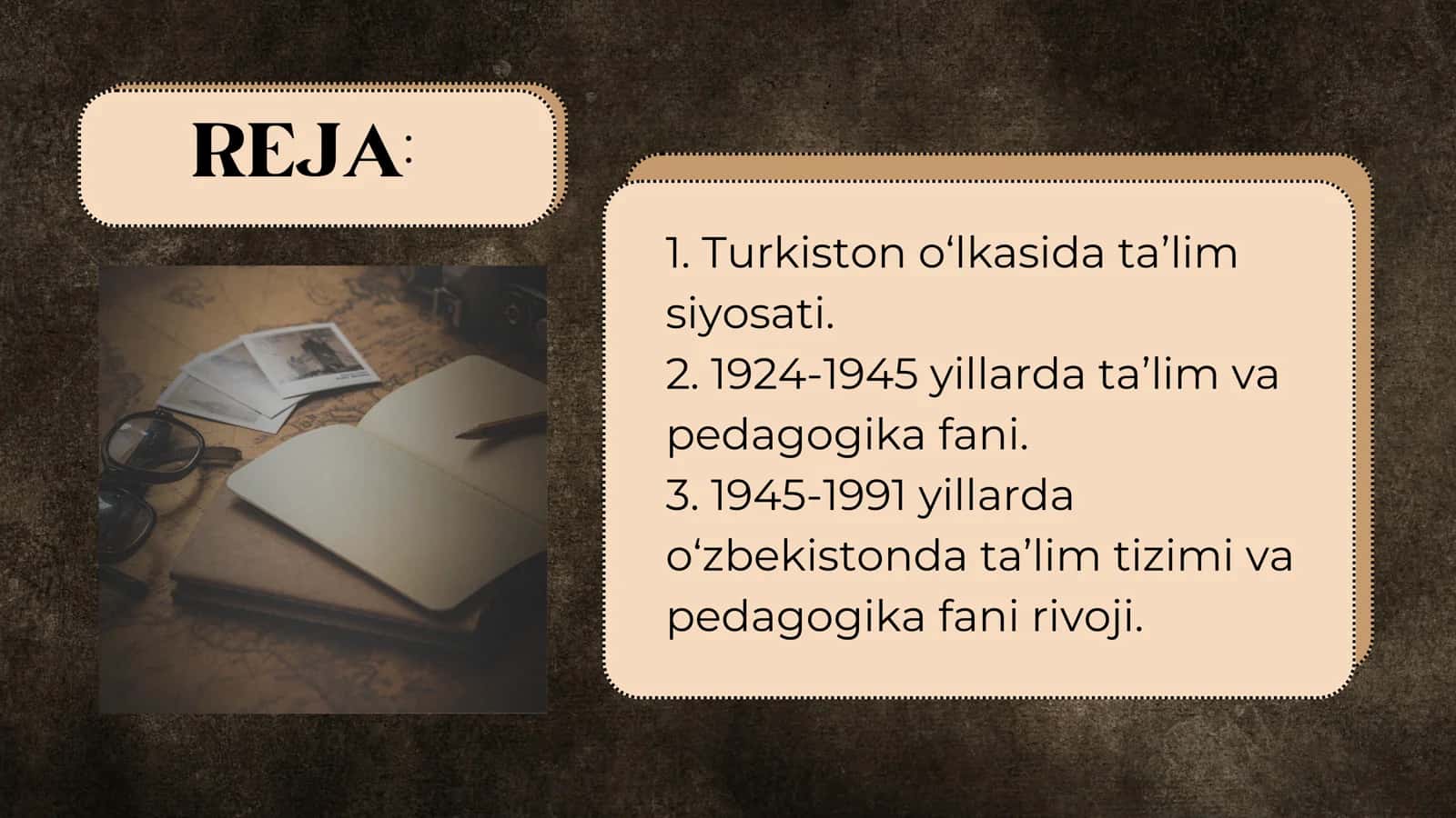 1924-1991-YILLARDA O'ZBEKISTONDA TA'LIM TIZIMI VA PEDAGOGIK FIKRLAR 2