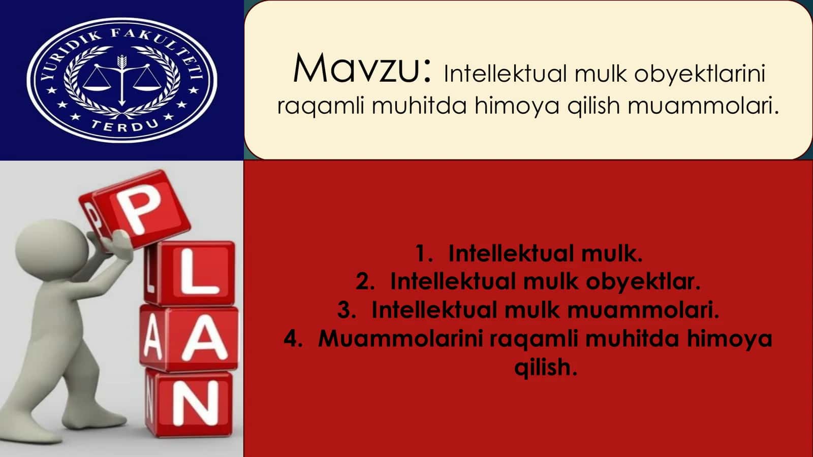 Intellektual mulk obyektlarini raqamli muhitda himoya qilish muammolari 2