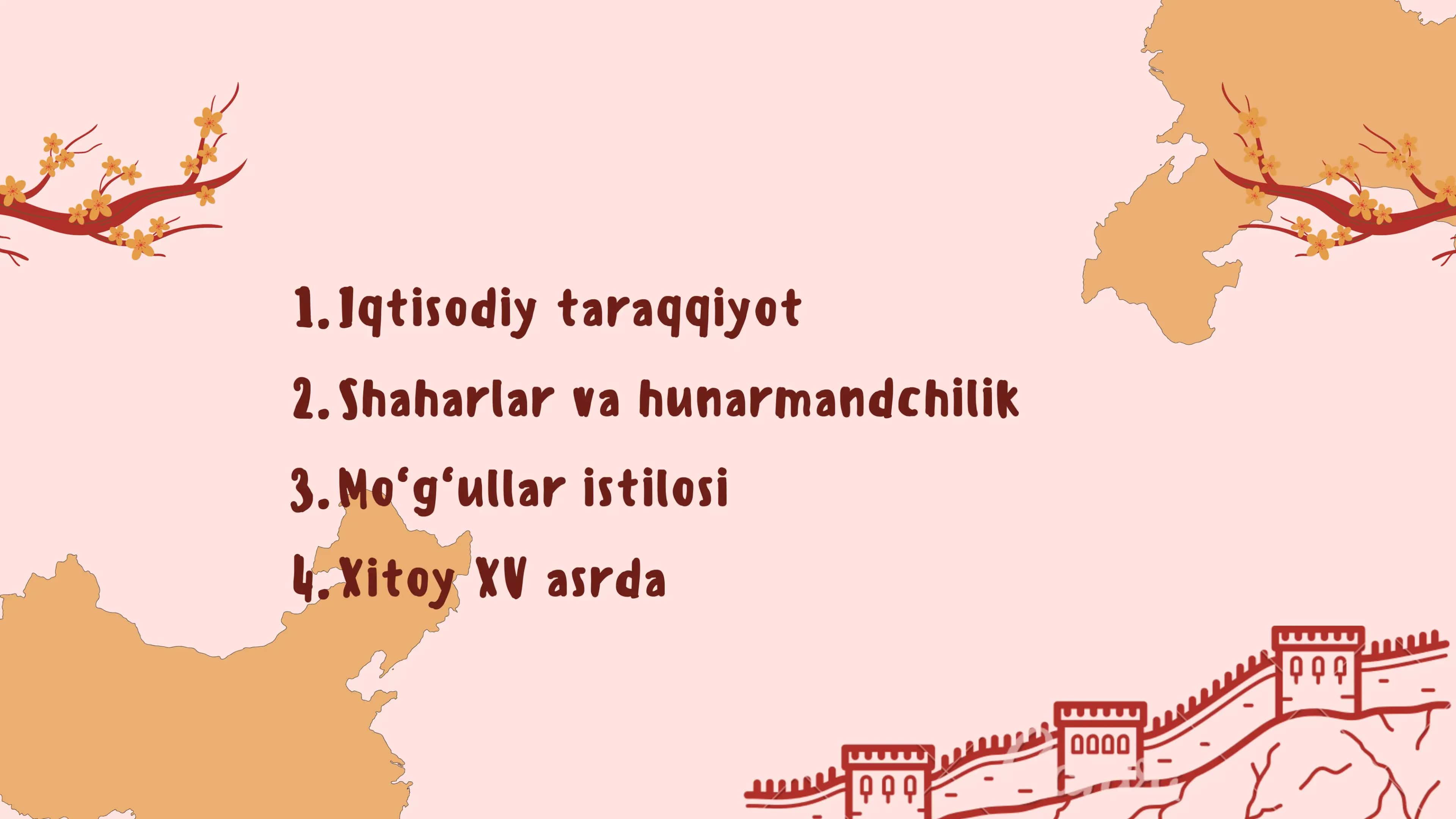 Xitoyda Hunarmandchilik 2