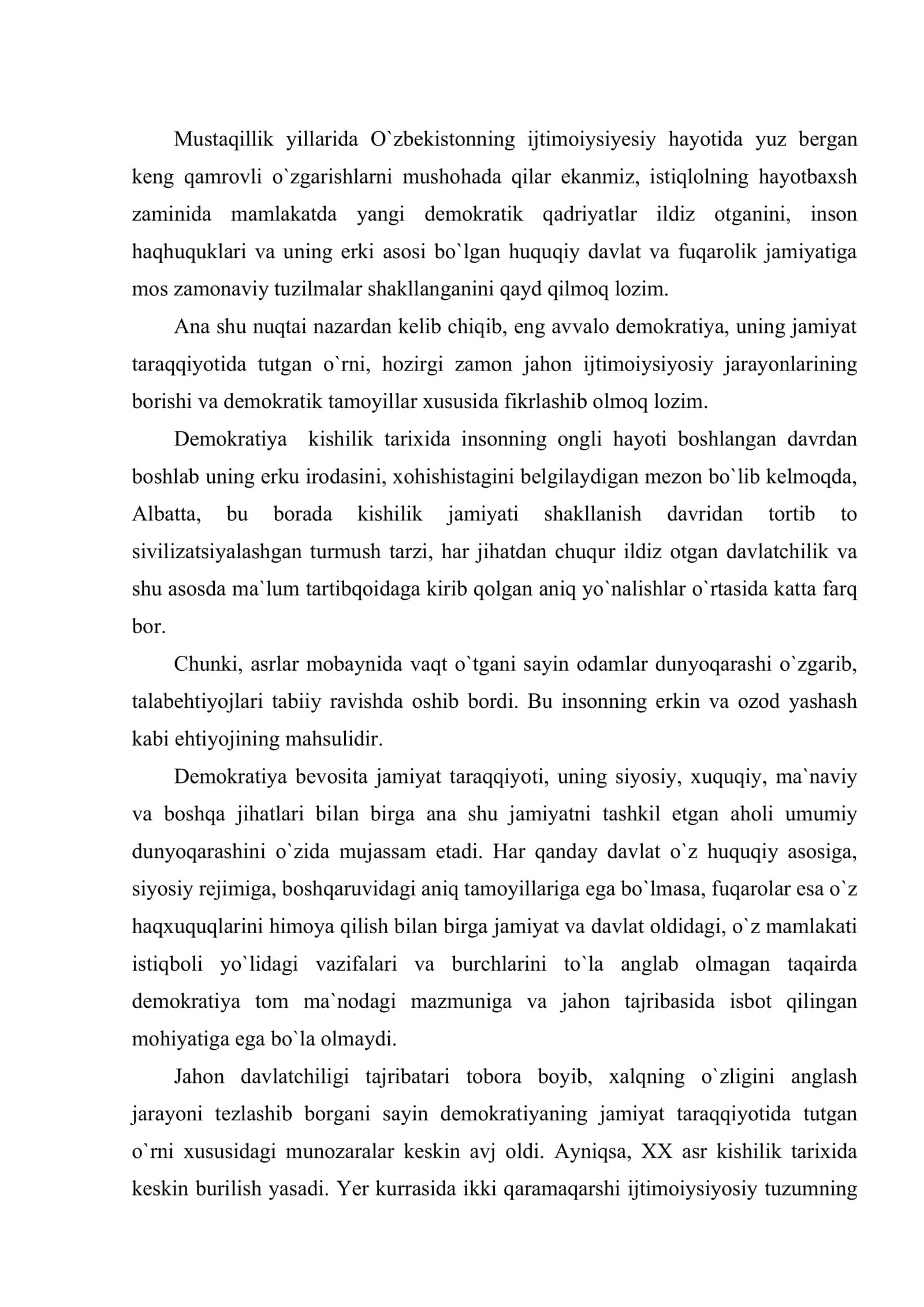 Demokratiyani yanada huquqlashtirish 2