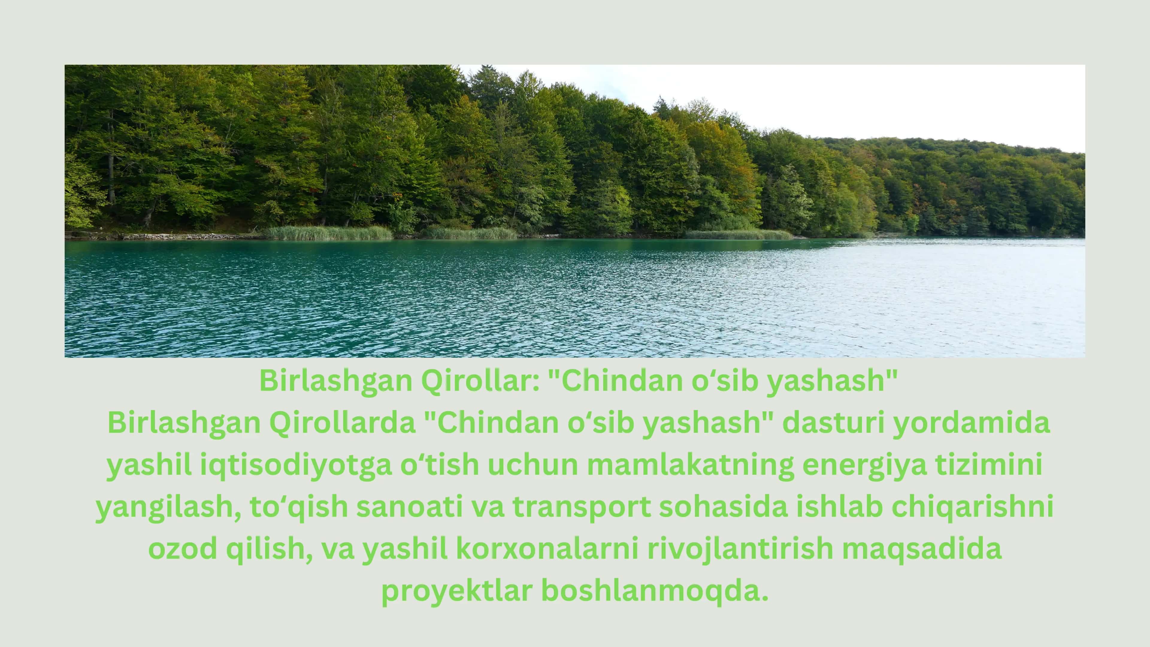 Buyuk Britaniyada Yashil o’sish 2