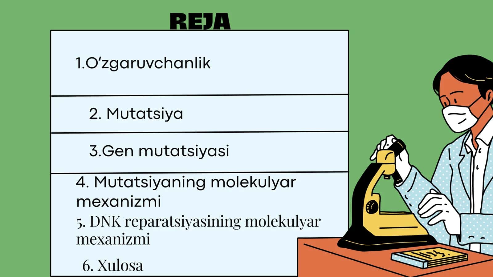 Gen yoki nuqtali mutatsiya 2