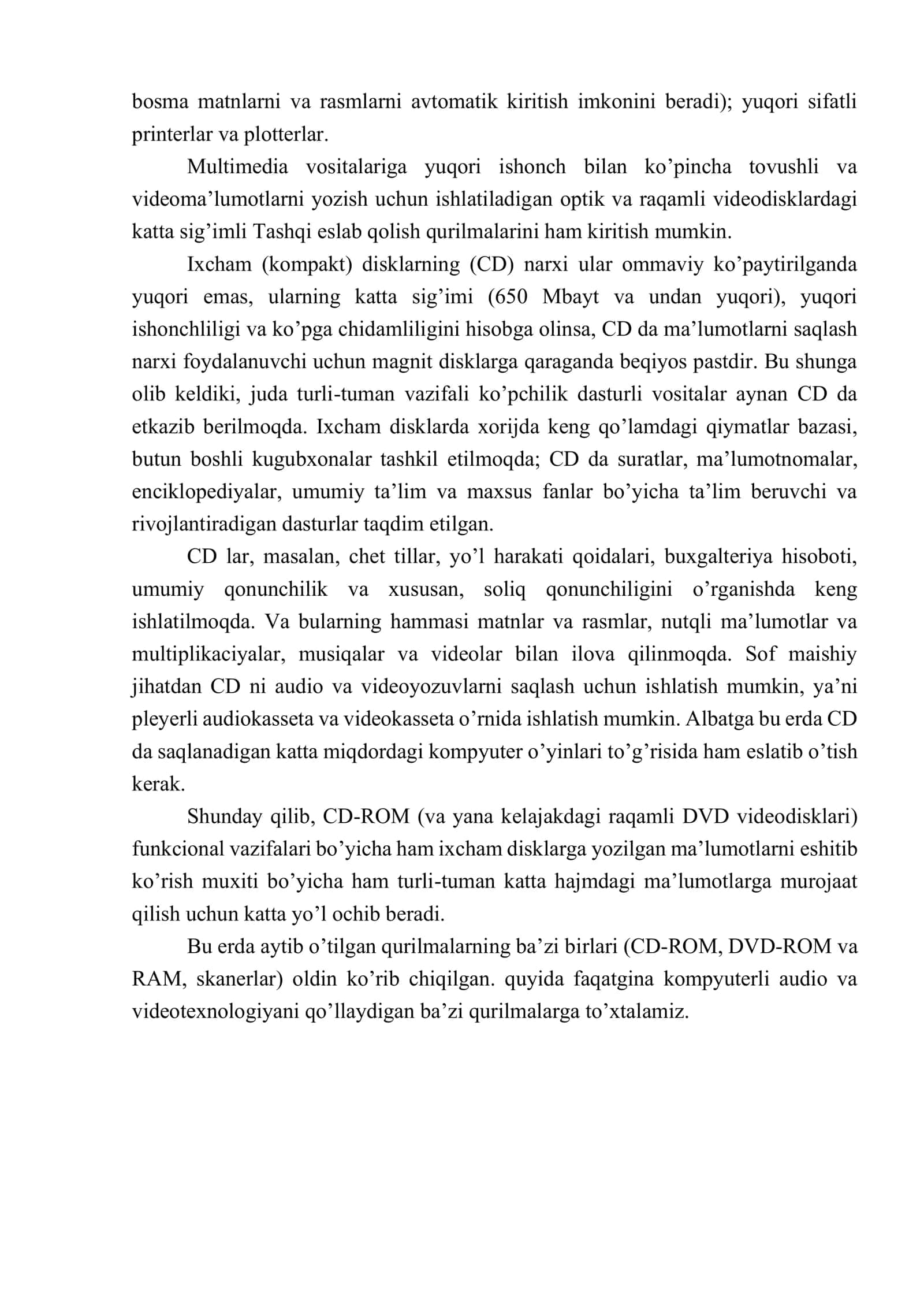 KOMP`YUTER AUDIOSISTEMASI 2