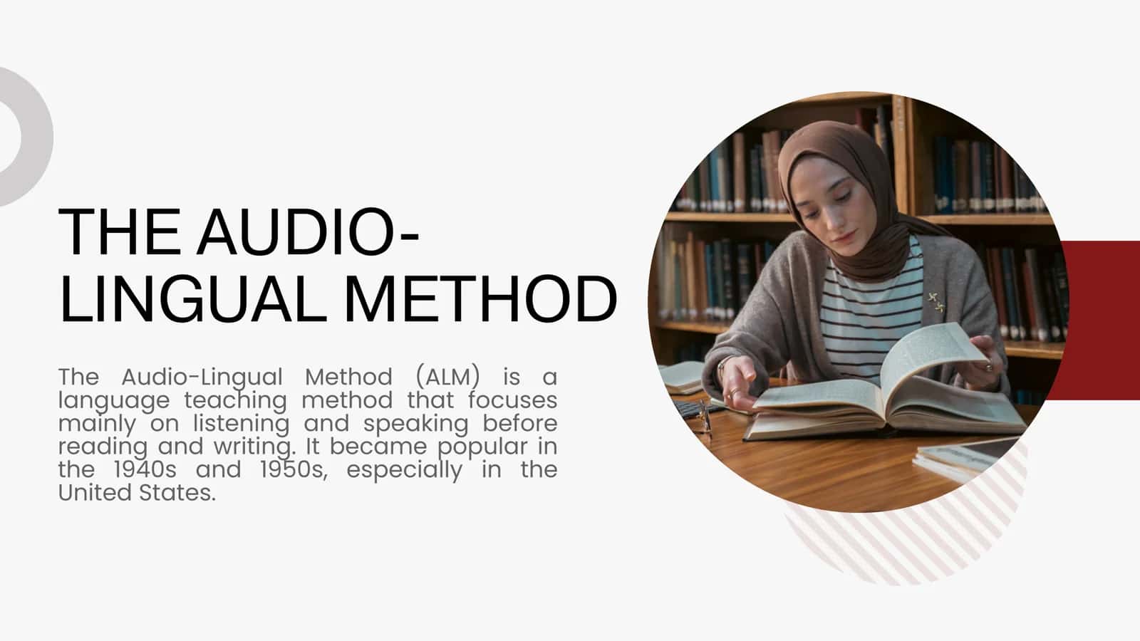 THE AUDIO-LINGUAL METHOD 2