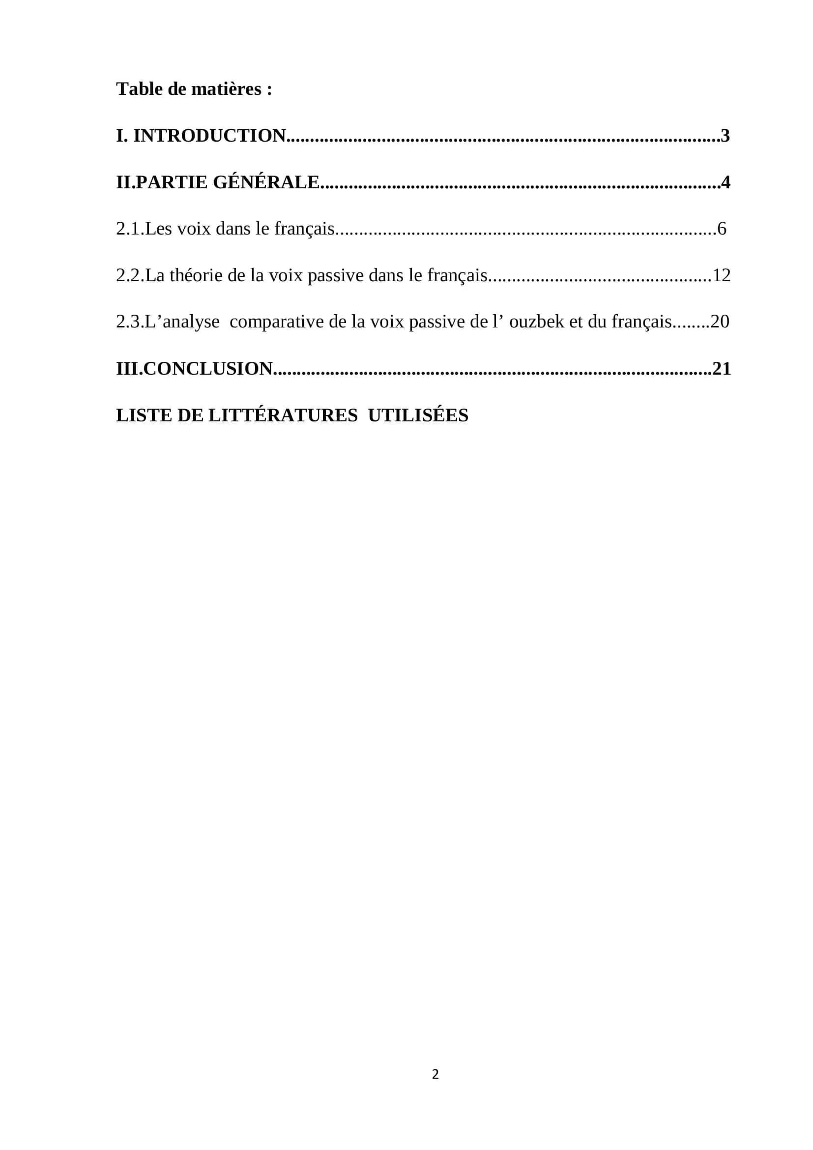 ANALYSE COMPARÉE DES CONSTRUCTIONS PASSIVES, DANS LE FRANÇAIS ET L`OUZBEK 2