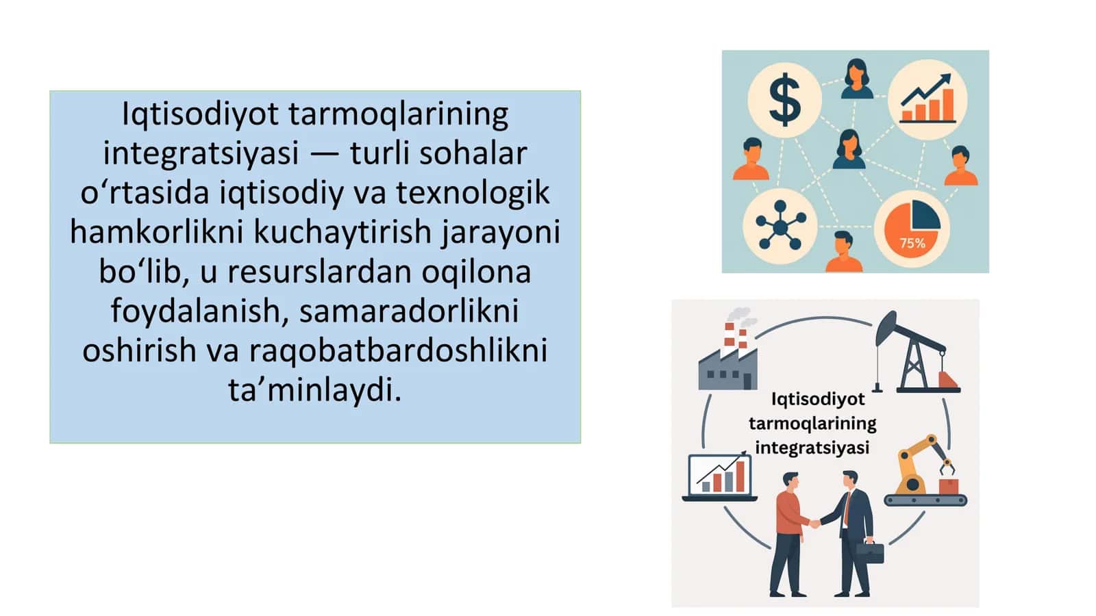 Iqtisodiyot tarmoqlarining o‘zaro aloqadorligi 2
