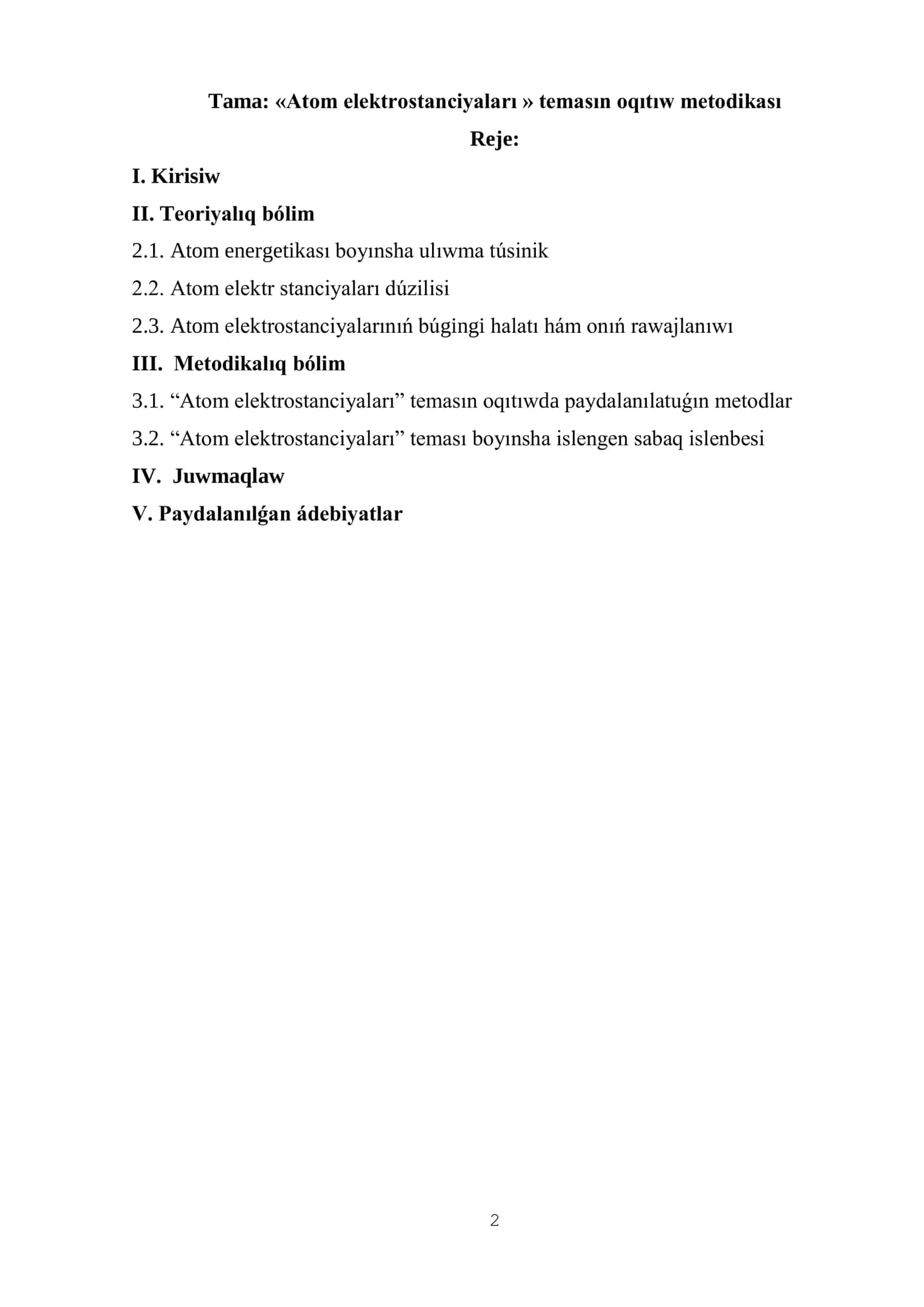 Atom elektrostanciyaları 2