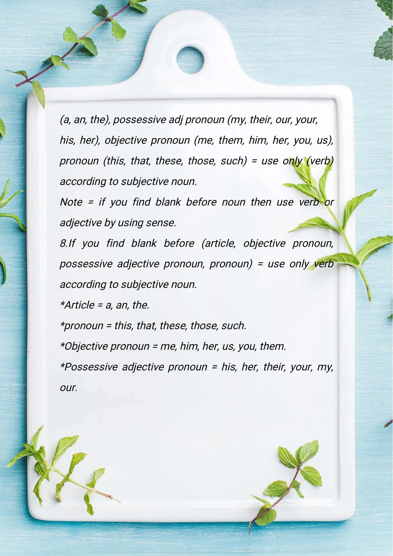 INGLIZ TILI-Grammar Rules, Vocabulary Points, Collocations 2