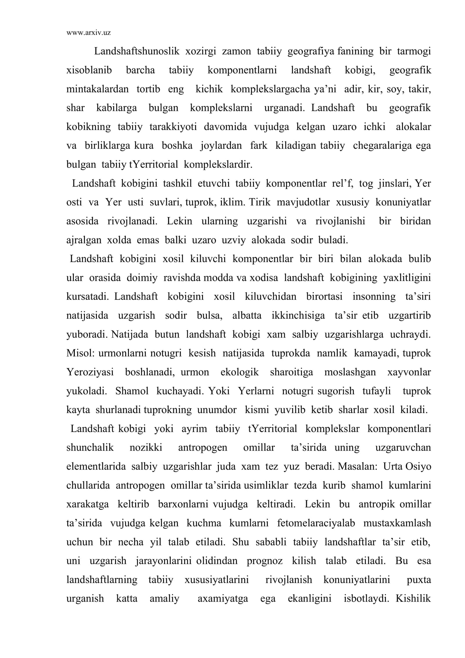 Populyatiyalar ekologiyasi 2