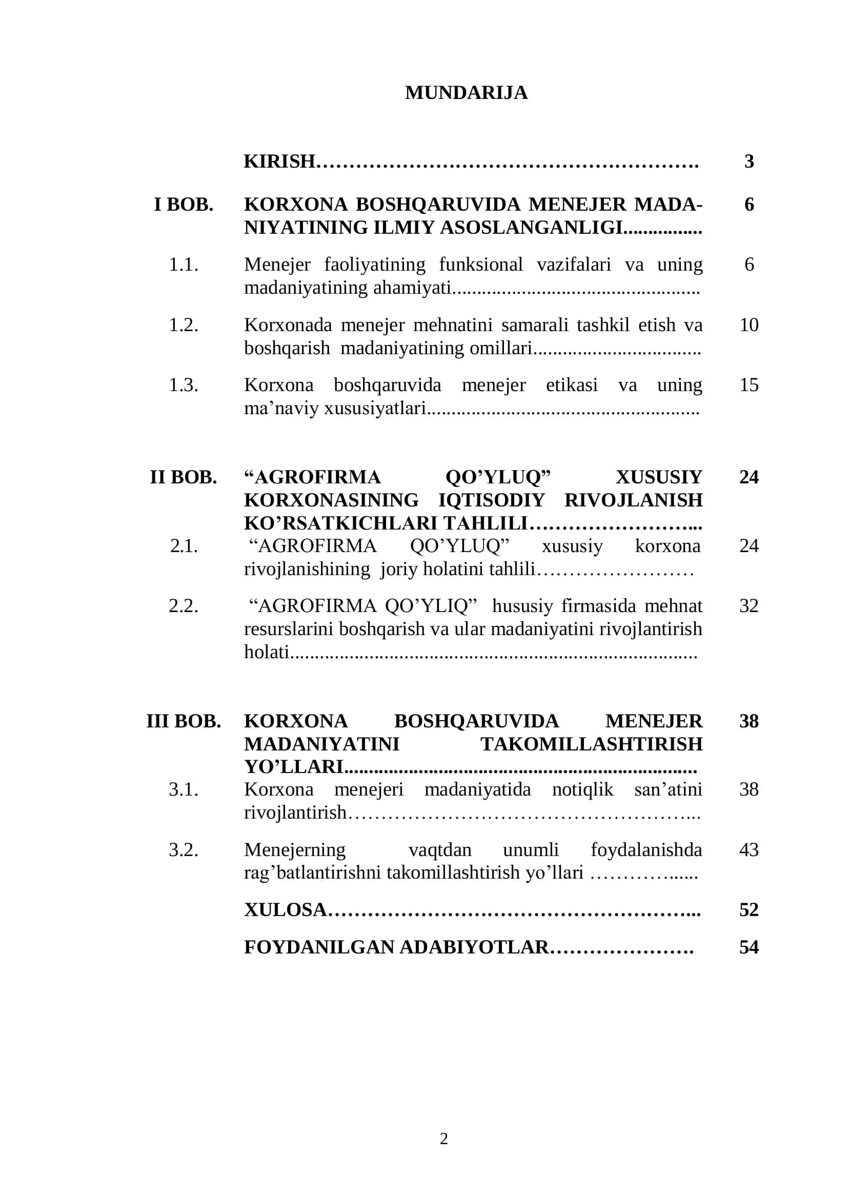KORXONA BOSHQARUVIDA MENEJER MADANIYATINING AHAMIYATI 2