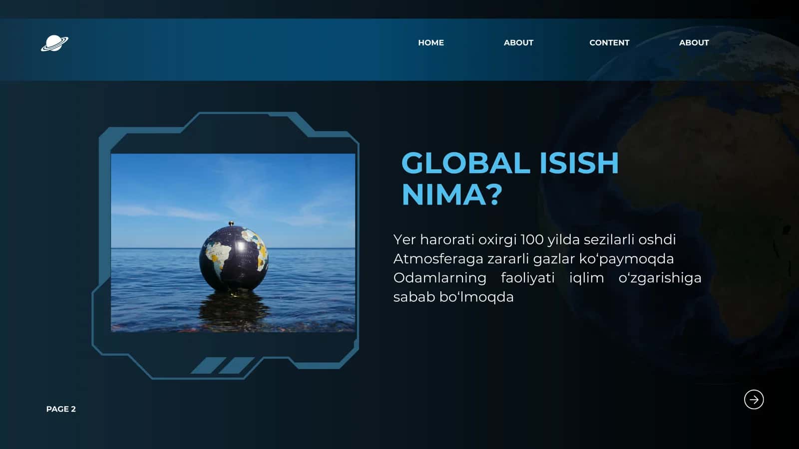 Global isish taqdimoti 10 slayd PPT 2