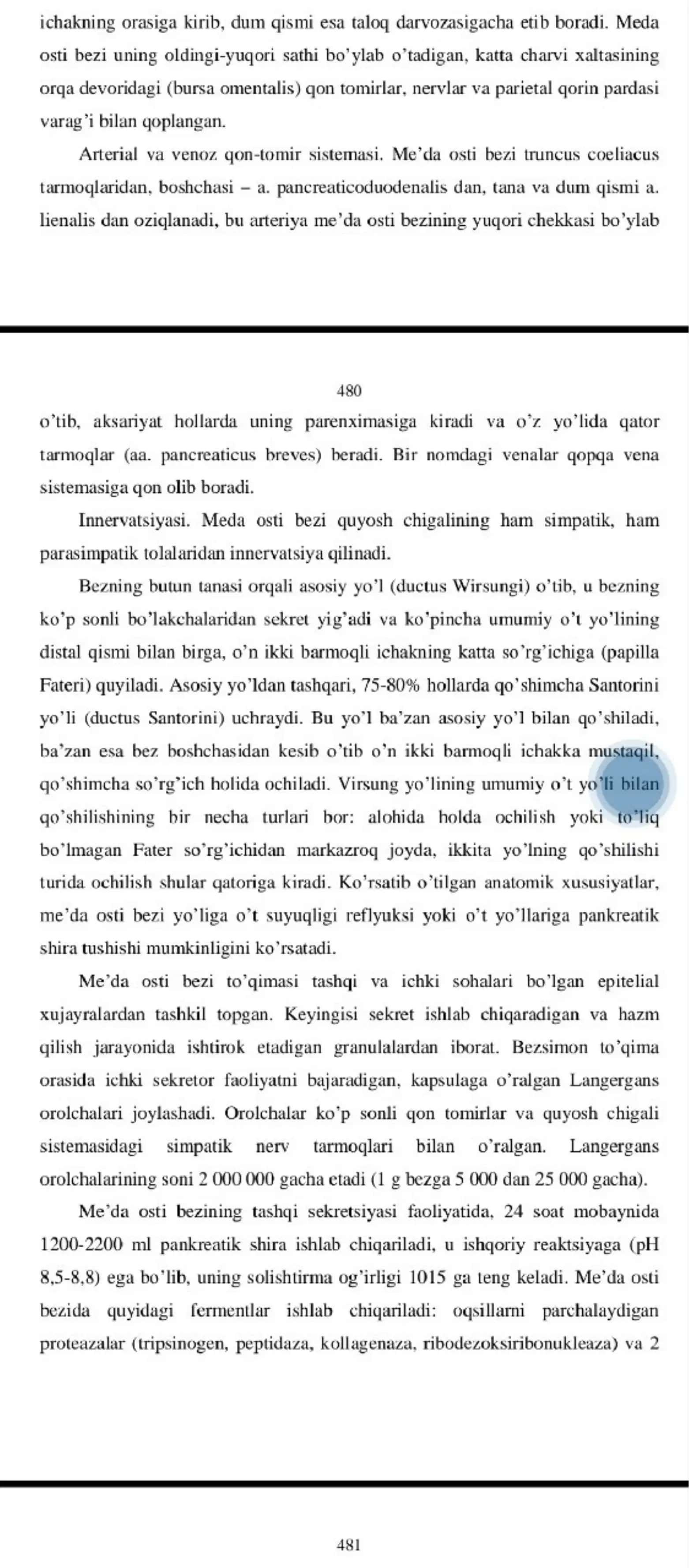 Me’da osti bezi kasalliklari 2