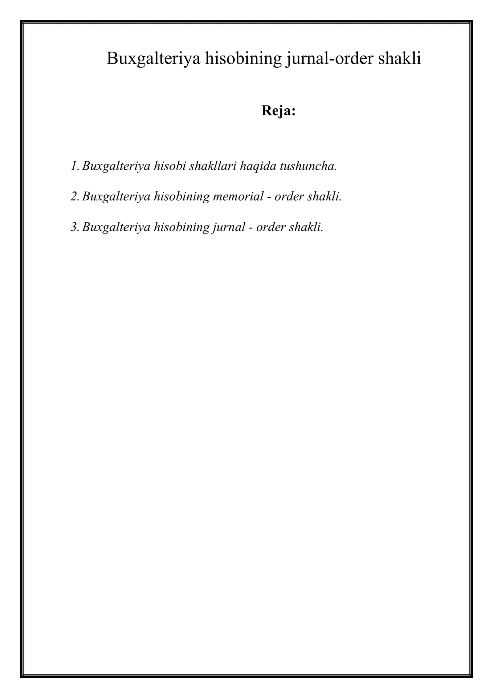 BUXGALTERIYA HISOBINING JURNAL-ORDER SHAKLI 2