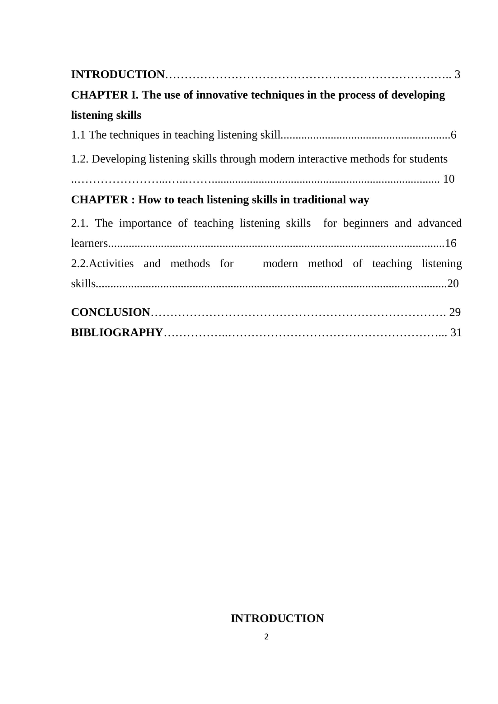 Methods teaching listening skills 2