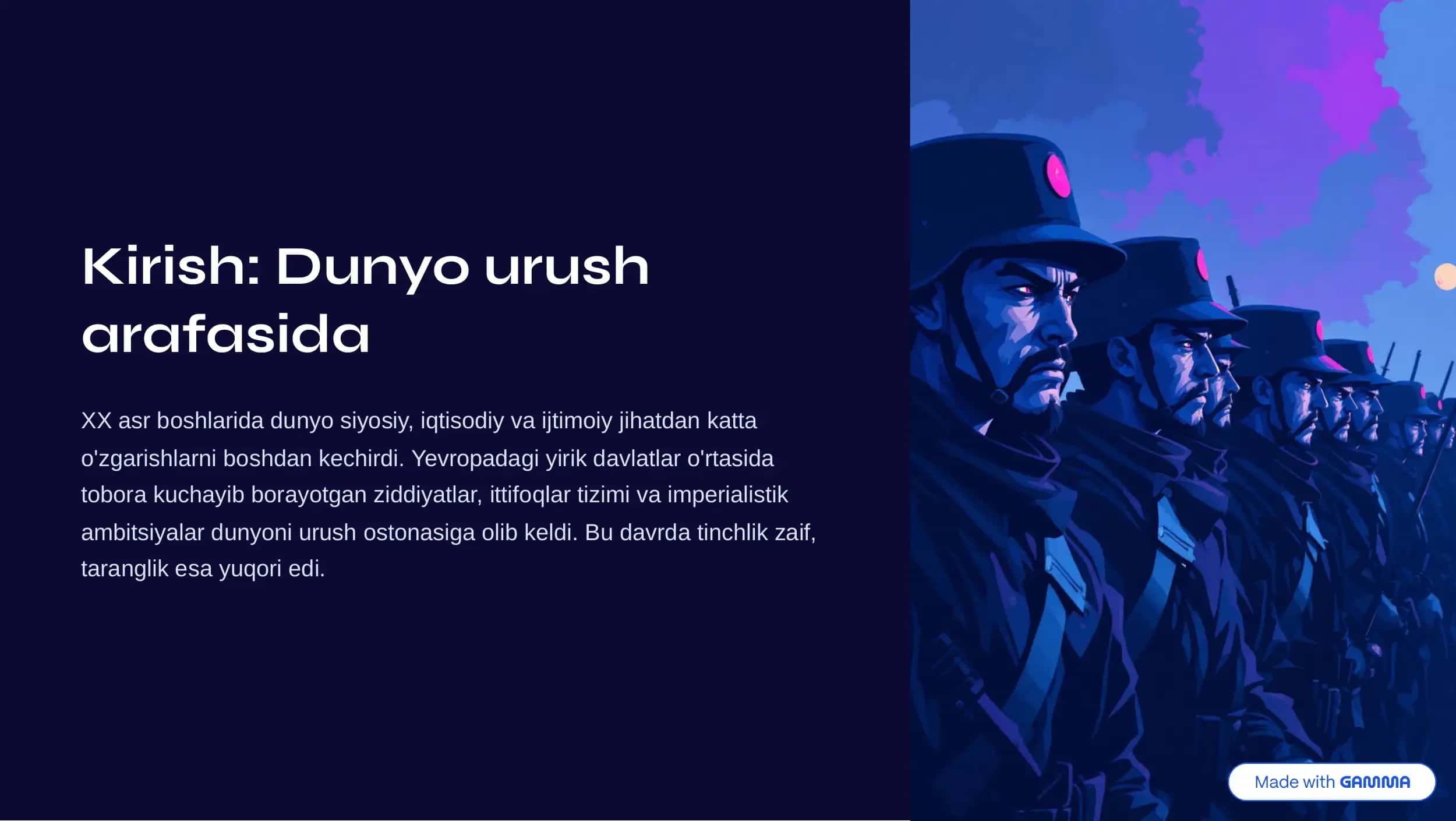 Birinchi Jahon urushi sabablari: Keng qamrovli tahlil 2