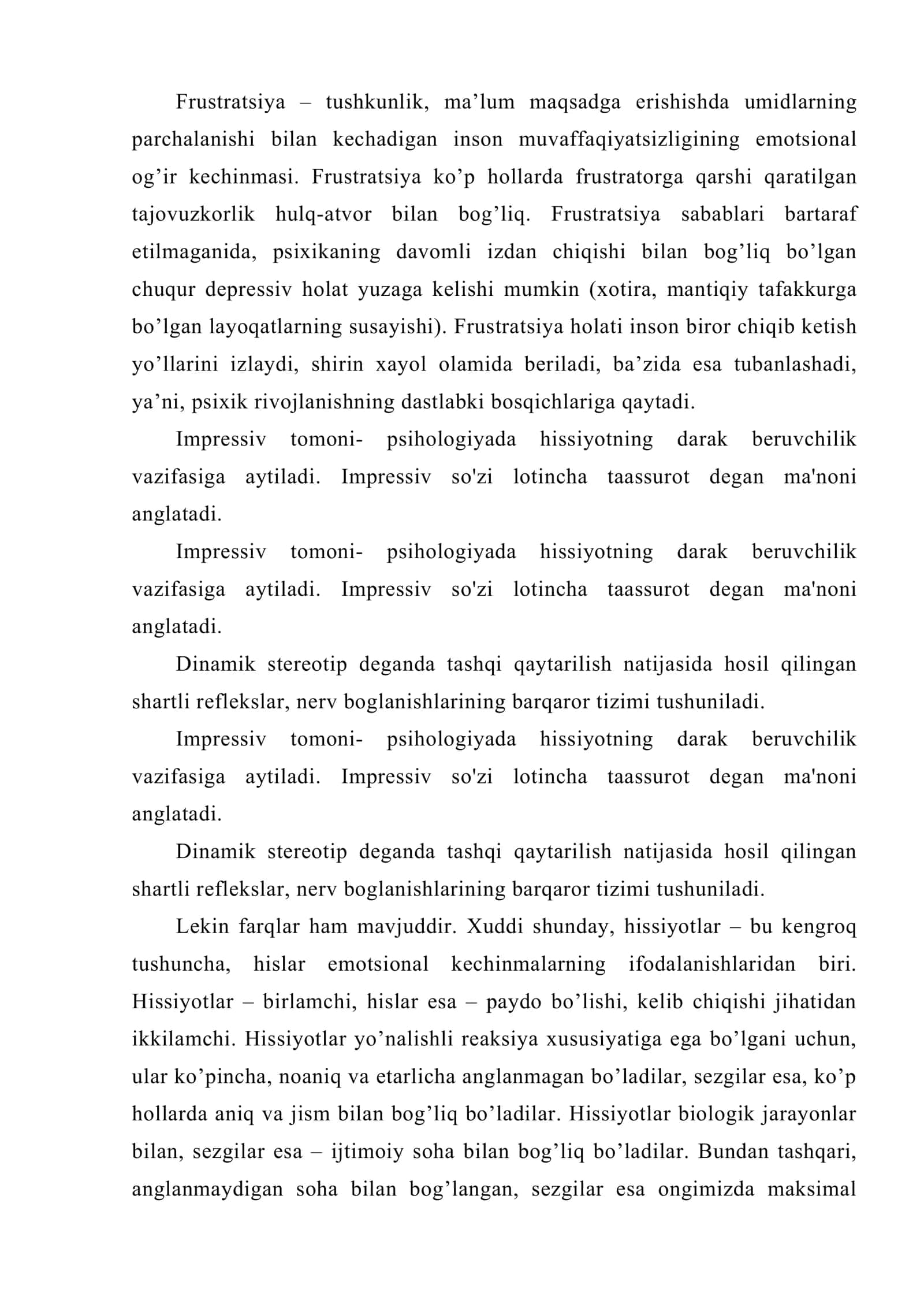 Ta’lim tizimi subyektlarida frustratsiya 2