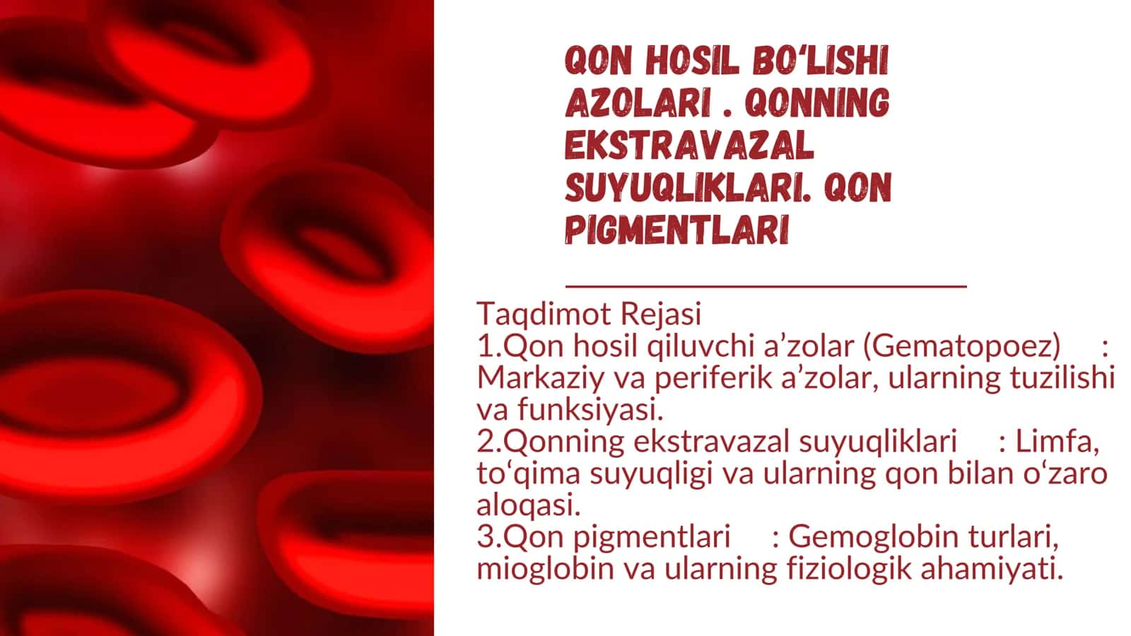 Fiziologiyadan slayd 2