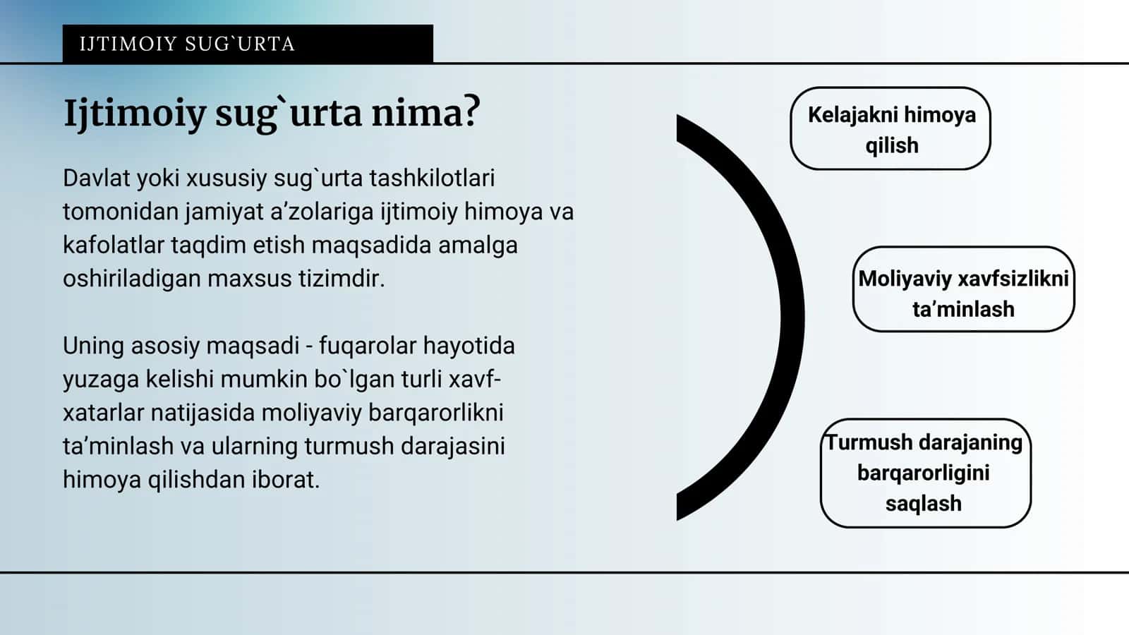 Ijtimoiy sug`urta 2