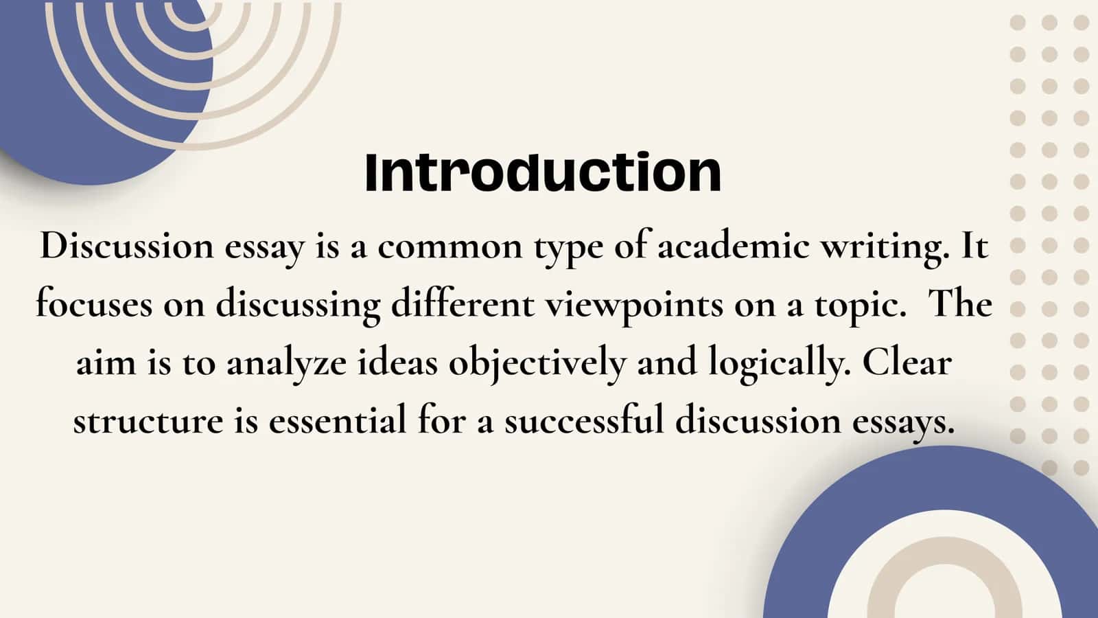 Discussion essay presentation 2