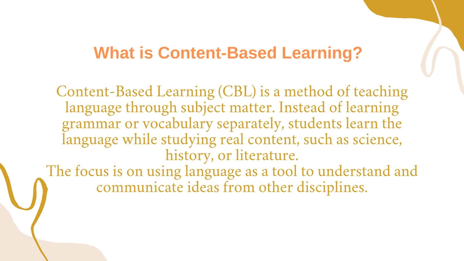 Based Learning (CBL) 2