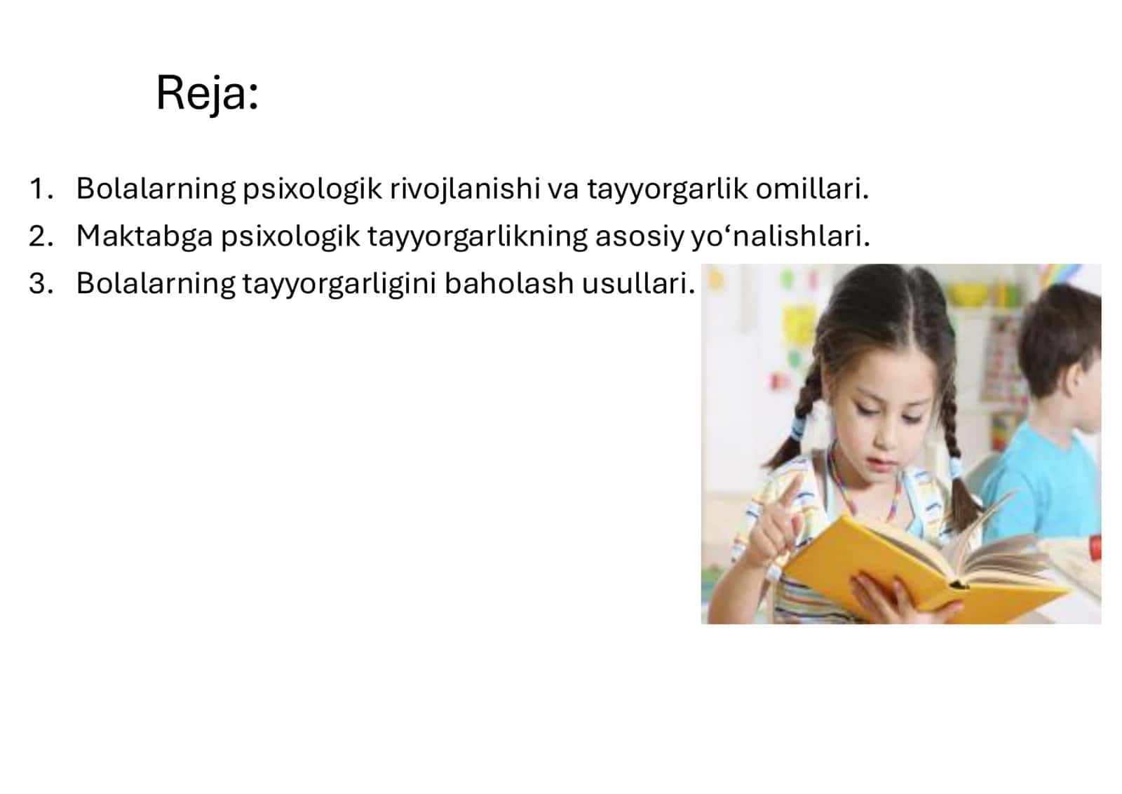 Bolalarning Maktabga Psixologik Tayyorgarligi 2