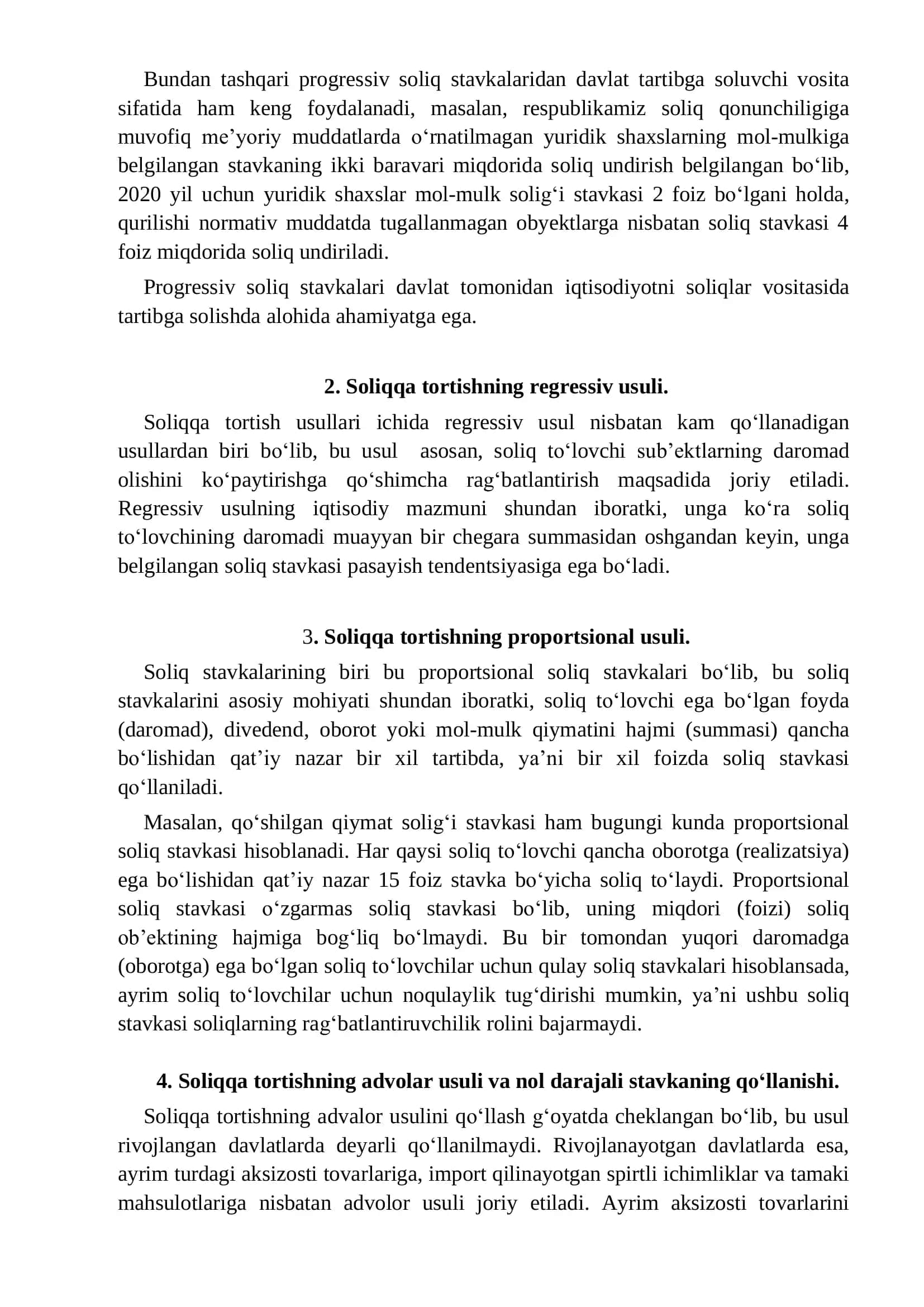 SOLIQQA TORTISH USULLARI 2