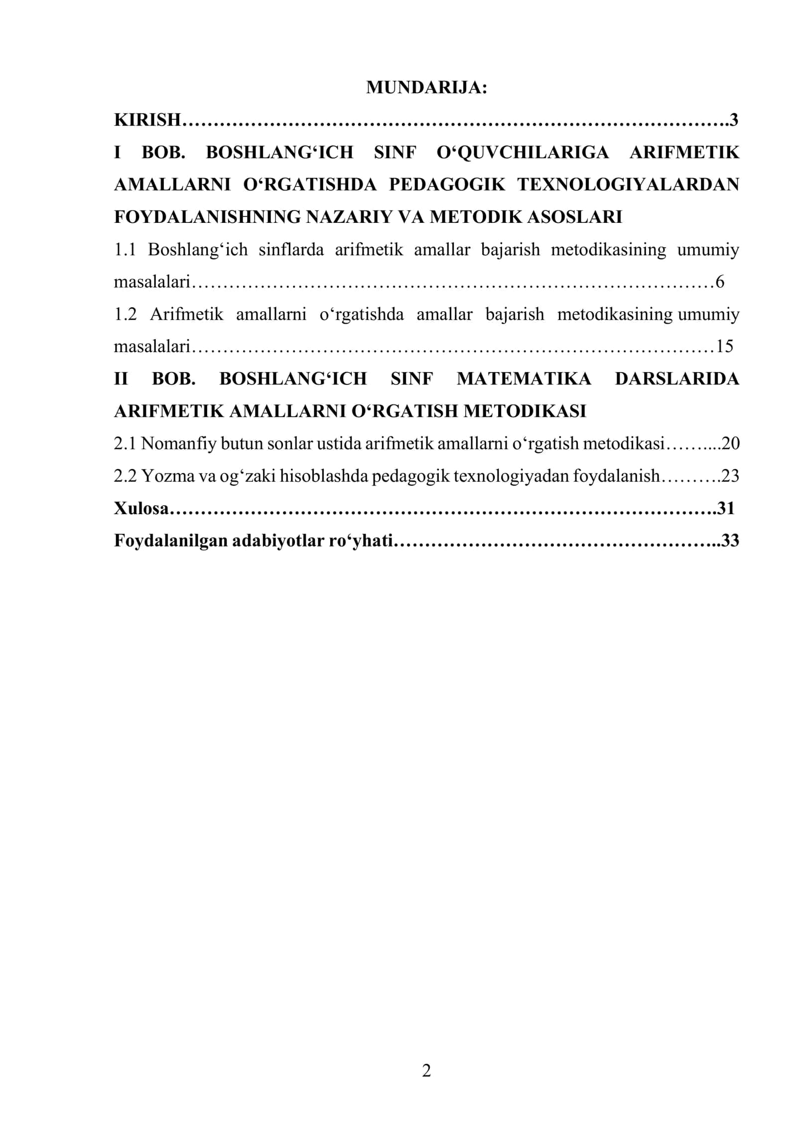 2-sinf o‘quvchilariga arifmetik amallarni o‘rgatishda multimedialardan foydalanish 2