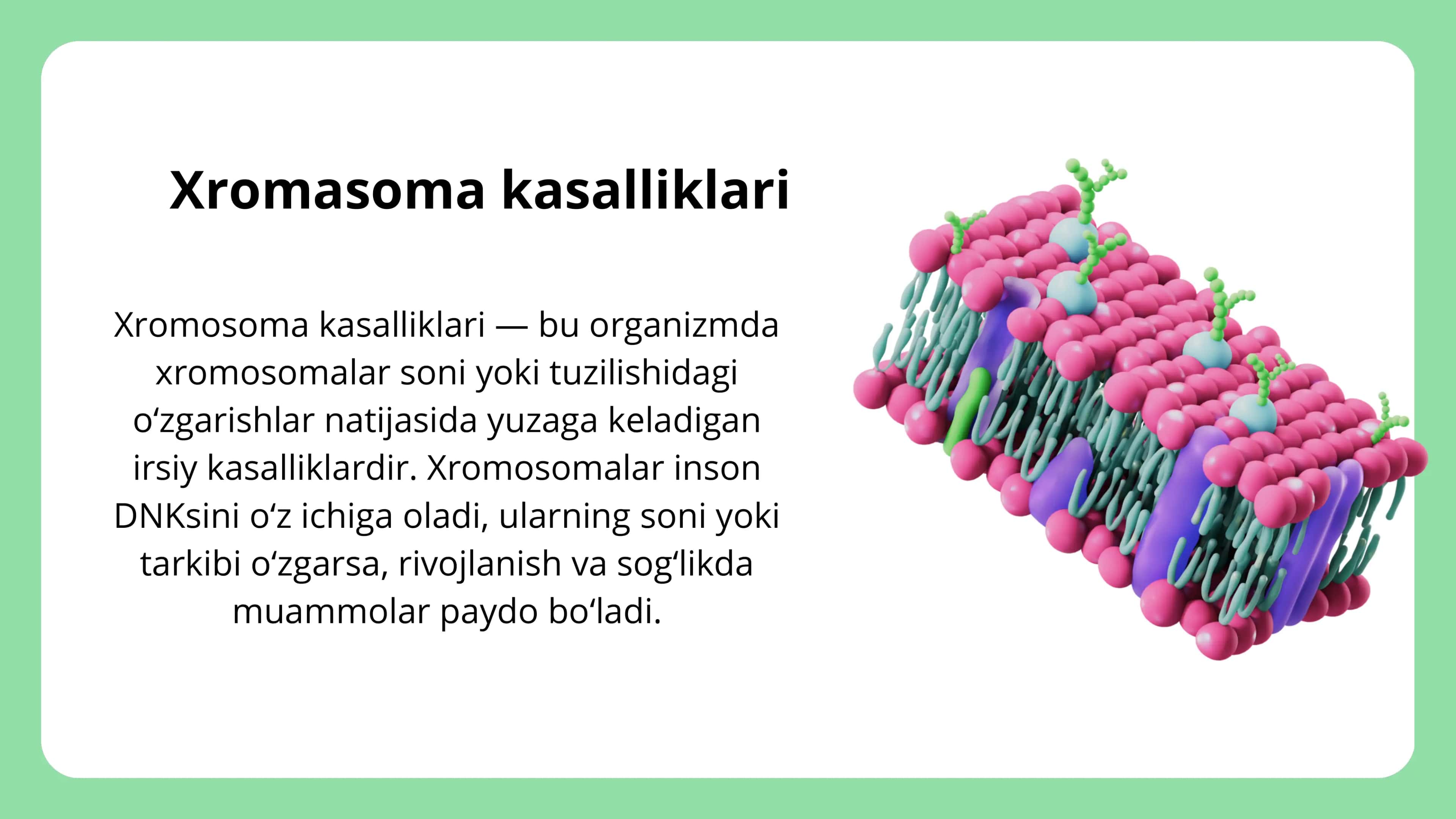 Xromosoma kasalliklari 2
