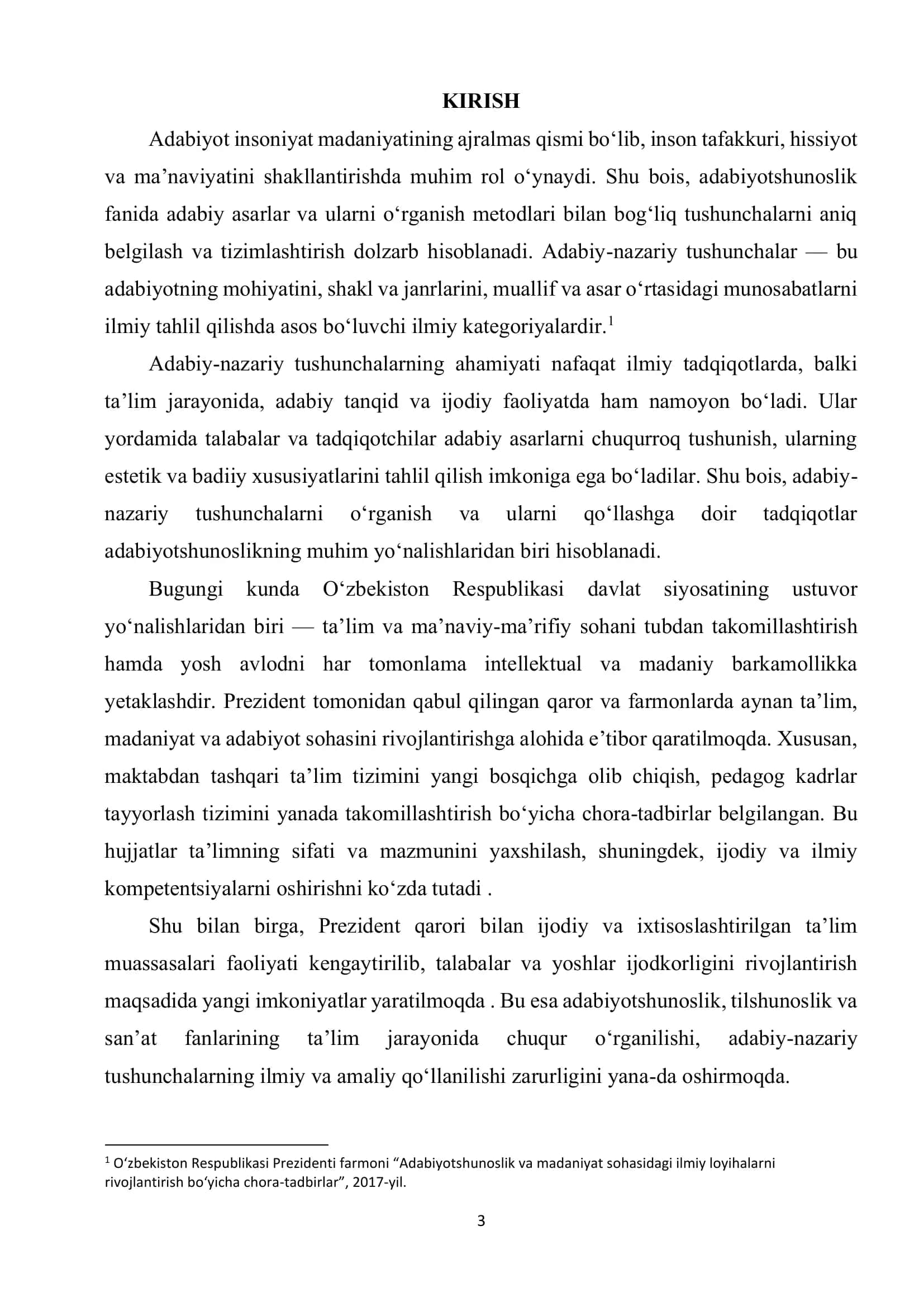 ADABIY-NAZARIY TUSHUNCHALAMING QO‘LLANILISHIGA KO‘RA TURLARI 2