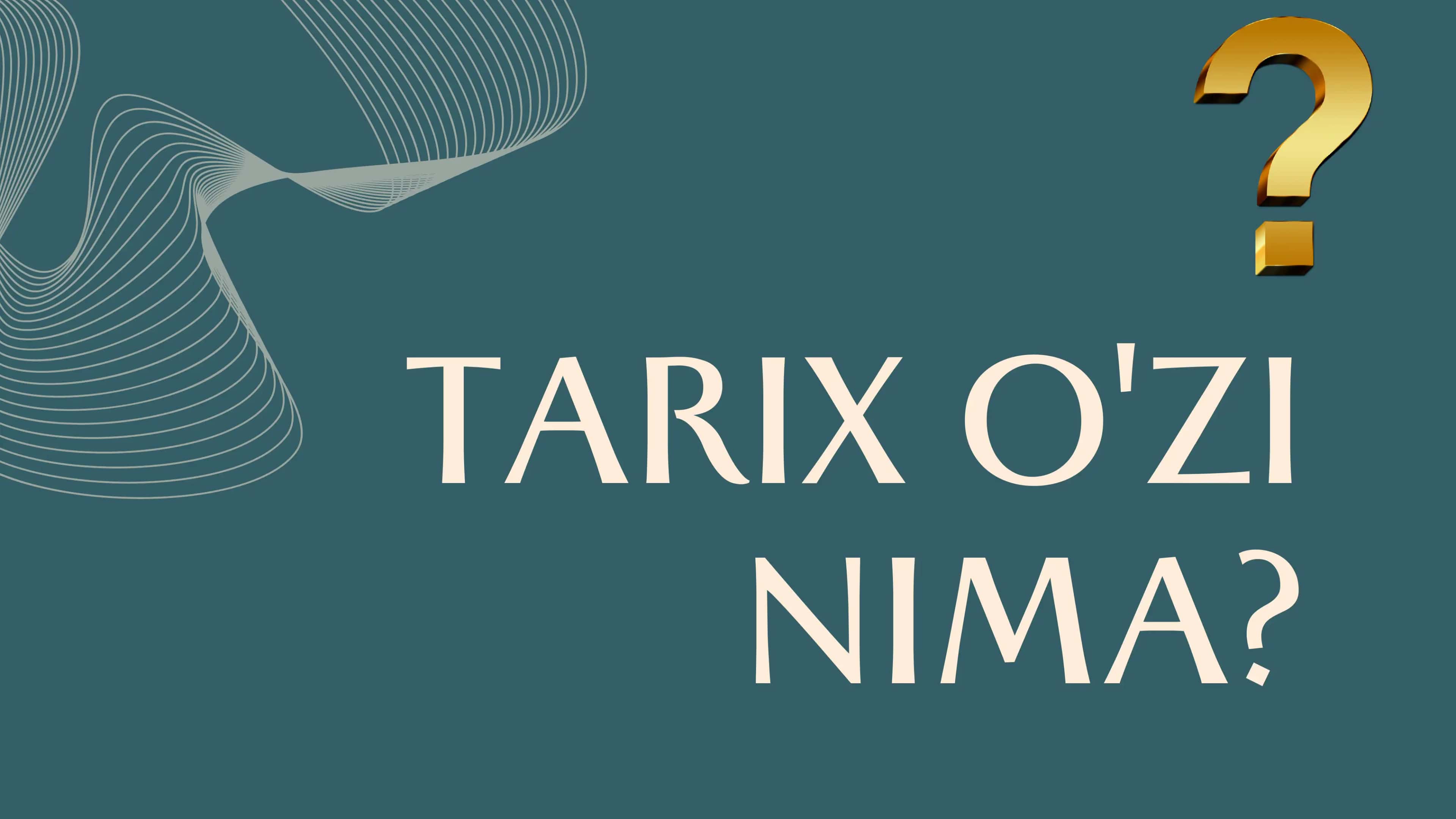 TARIX O'ZI 2