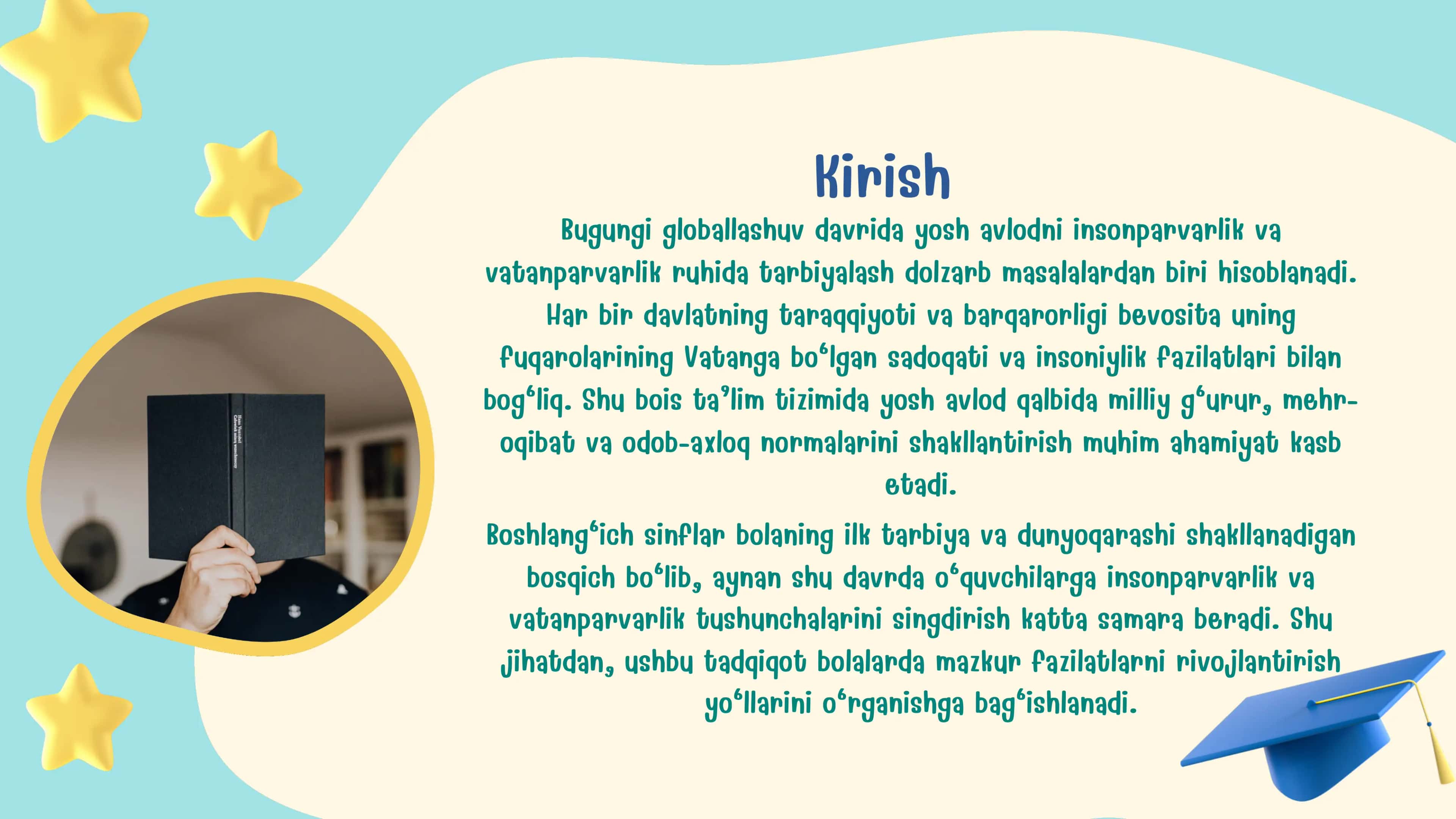 Insonparvarlik va Vatanparvarlik fazilatlarini shakllantirish 2
