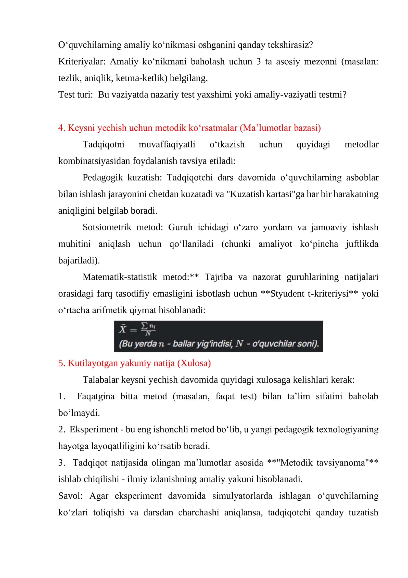 KEYS-STADI: "INNOVATSION TA’LIM MUHITINI YARATISH VA UNING SAMARADORLIGINI BAHOLASH" 2