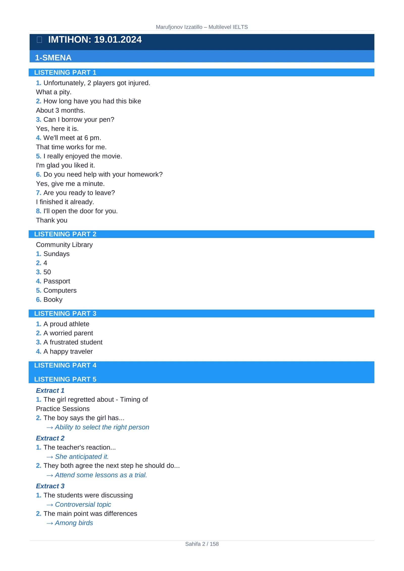 Multi-Level real exam questions 2024-2026 2