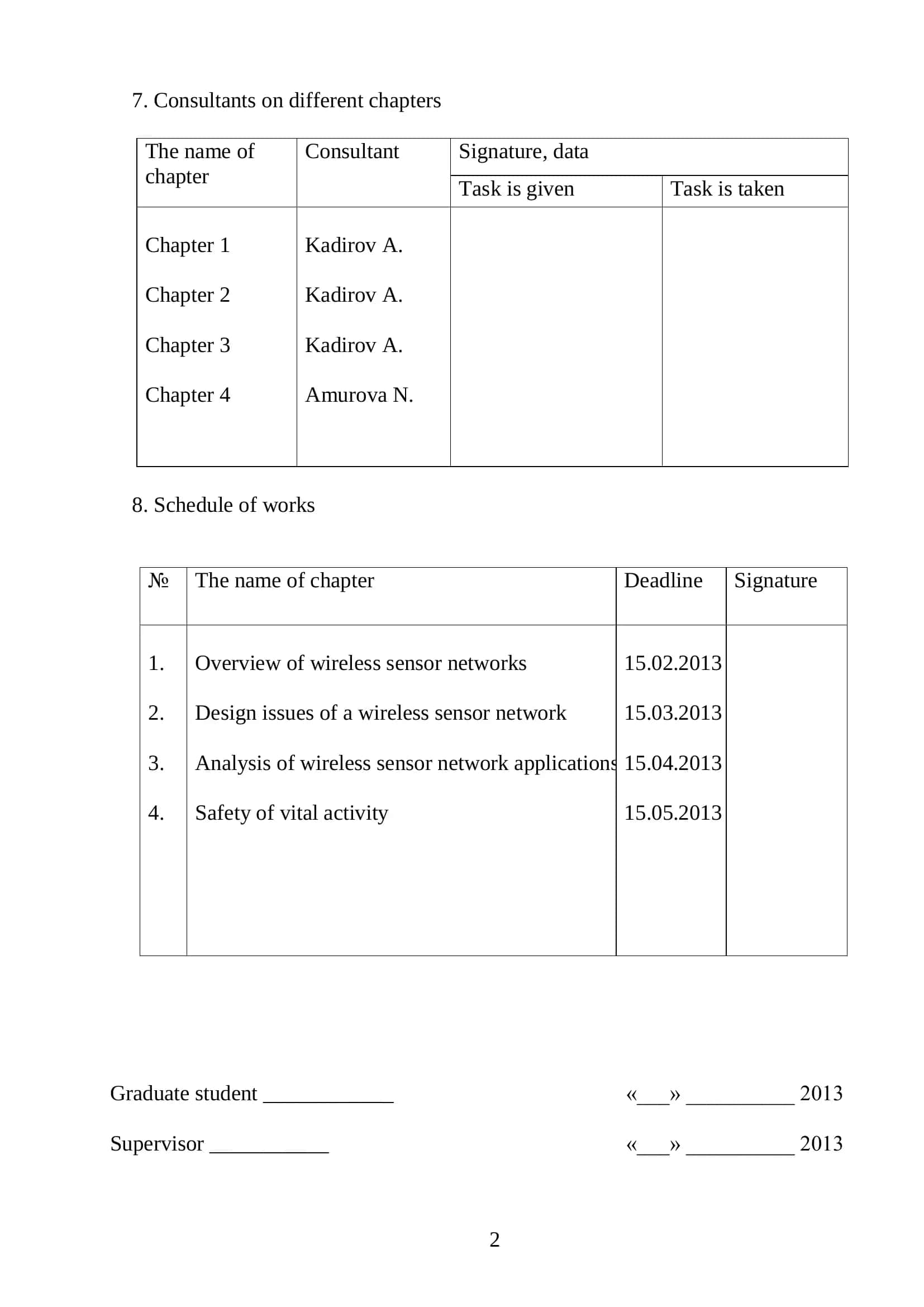 Features and Application of Wireless Sensor Networks 2
