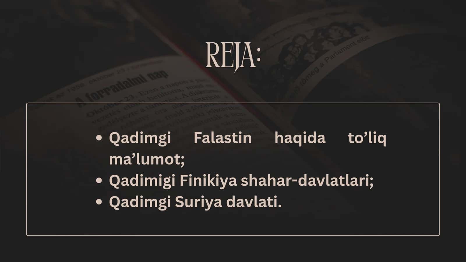 Oʻrta Yer dengizi mamlakatlari 2