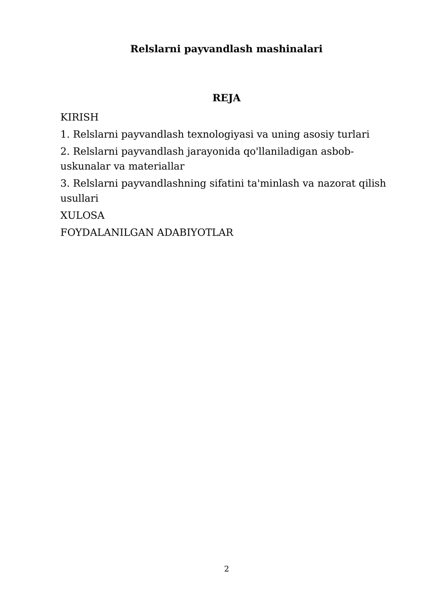 Relslarni payvandlash mashinalari 2