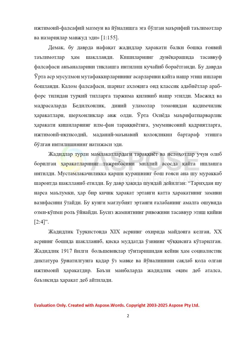 МАРКАЗИЙ ОСИЁДА ЖАДИДЧИЛИКНИНГ ШАКЛЛАНИШИ 2