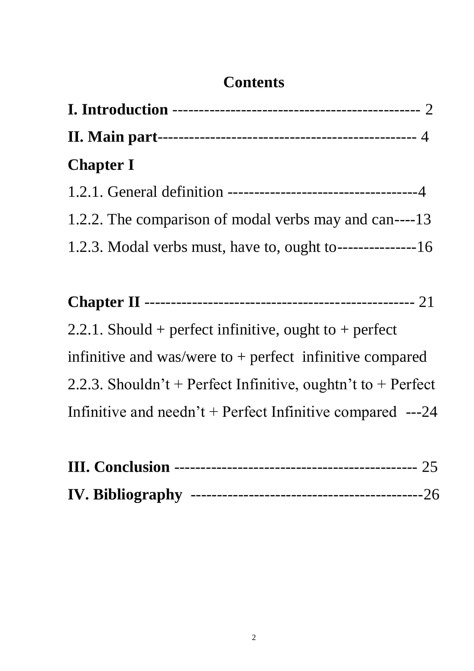 Modal verbs in modern English 2